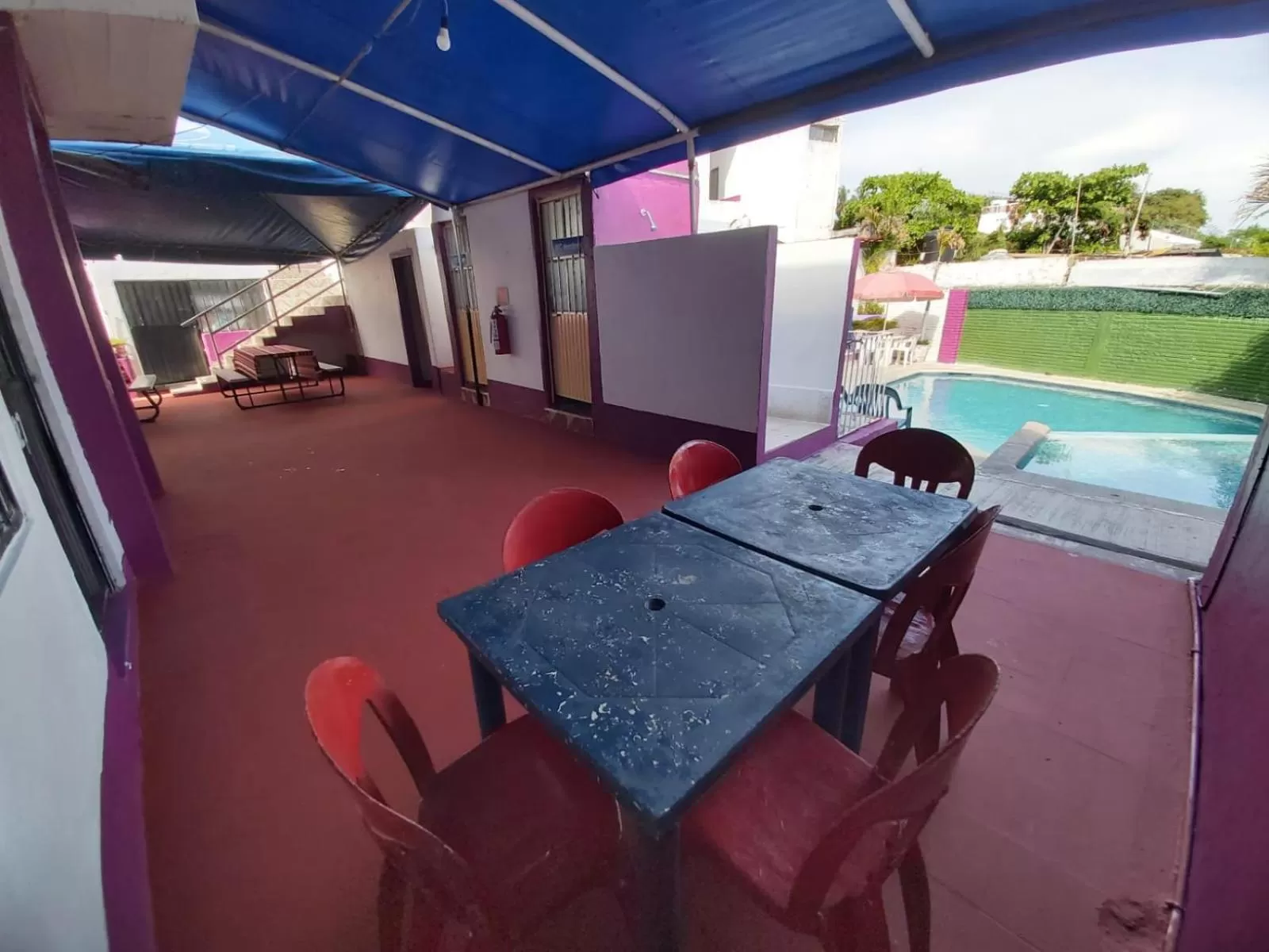 Communal kitchen in Hotel Ayalamar Manzanillo