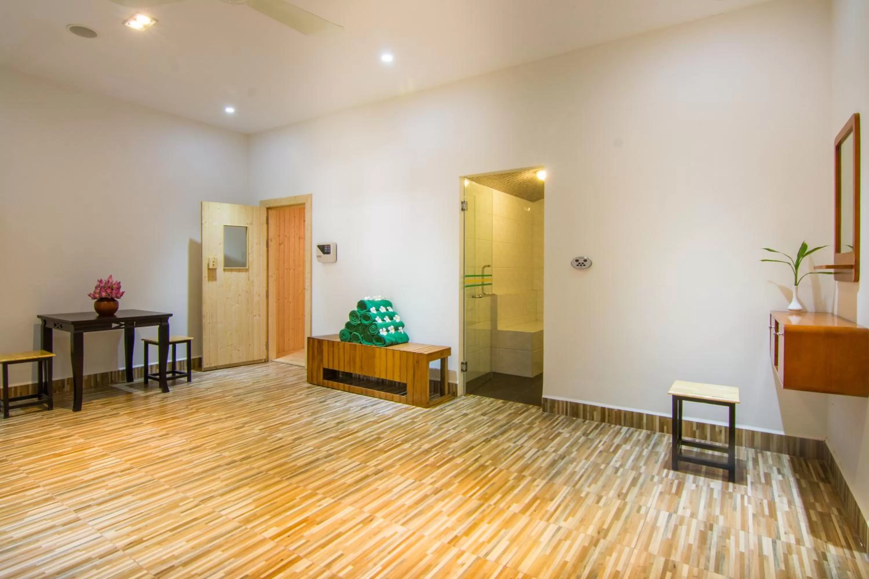 Sauna in Glorious Hotel