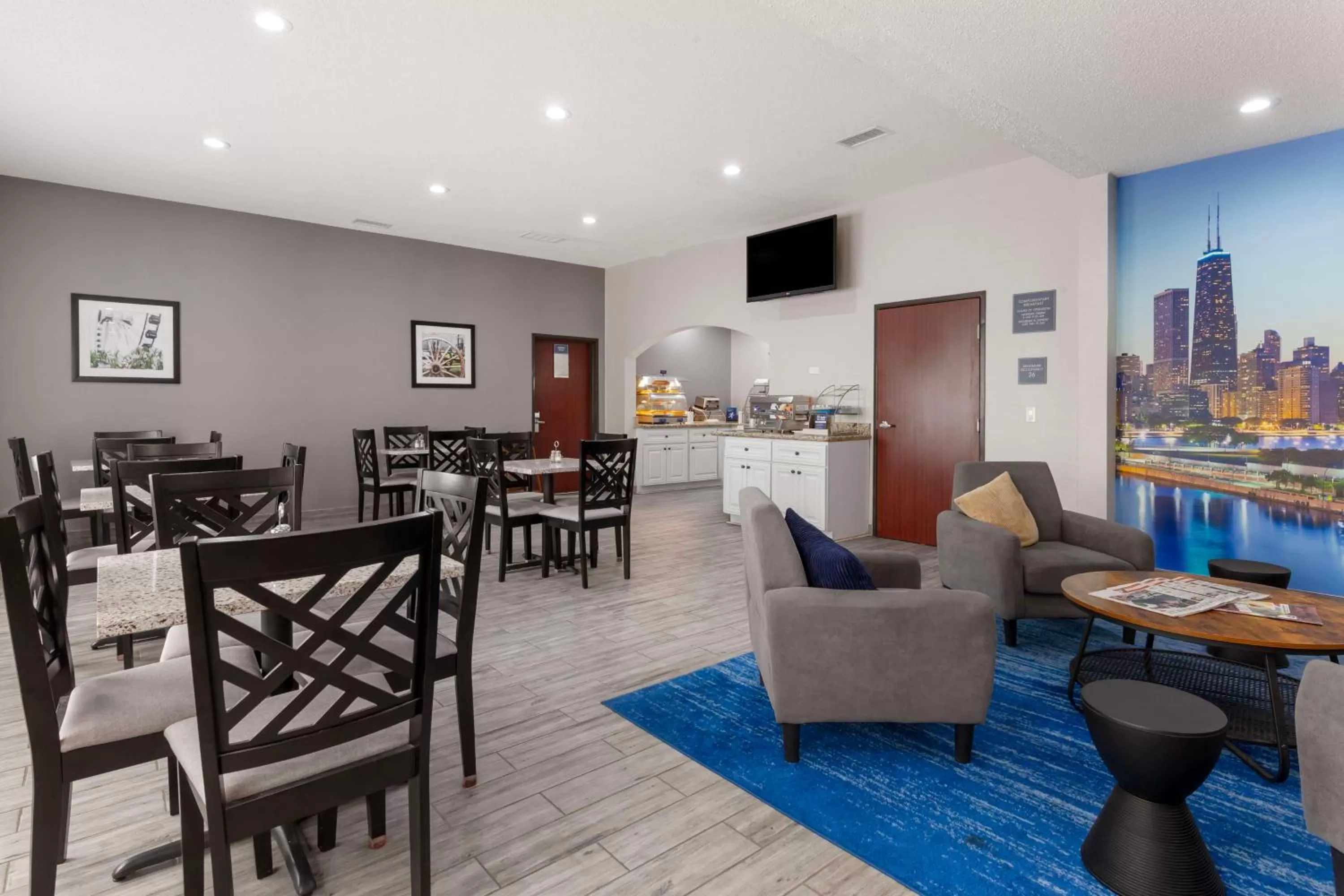 Breakfast in Best Western Sycamore Inn