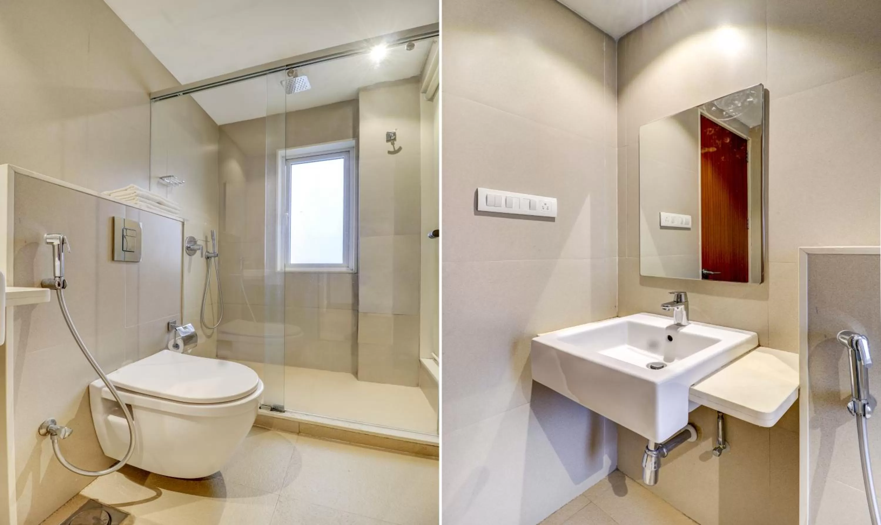 Bathroom in Treebo Ranjeet Shivaji Nagar