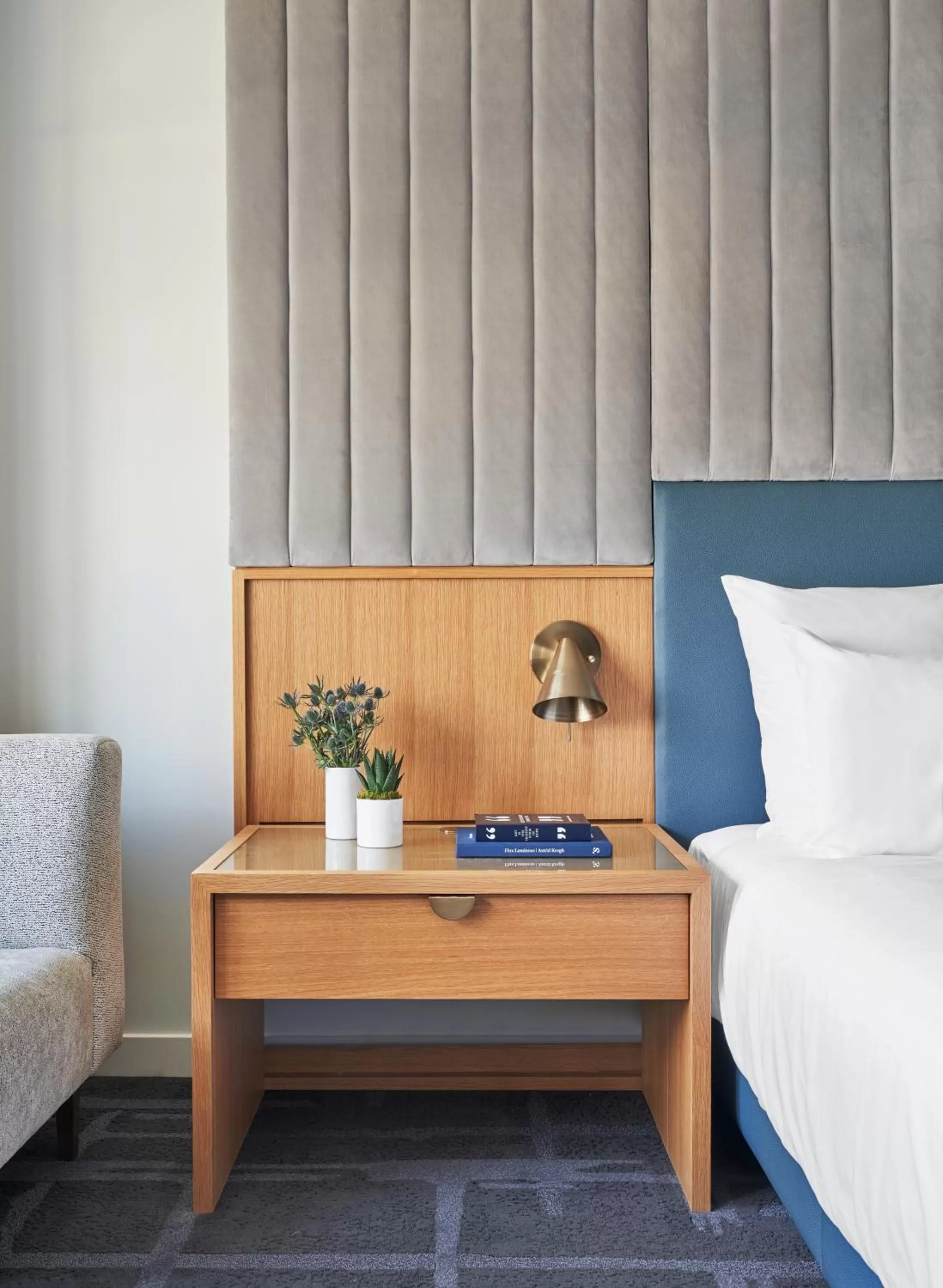 Bedroom, Bed in 21c Museum Hotel Chicago