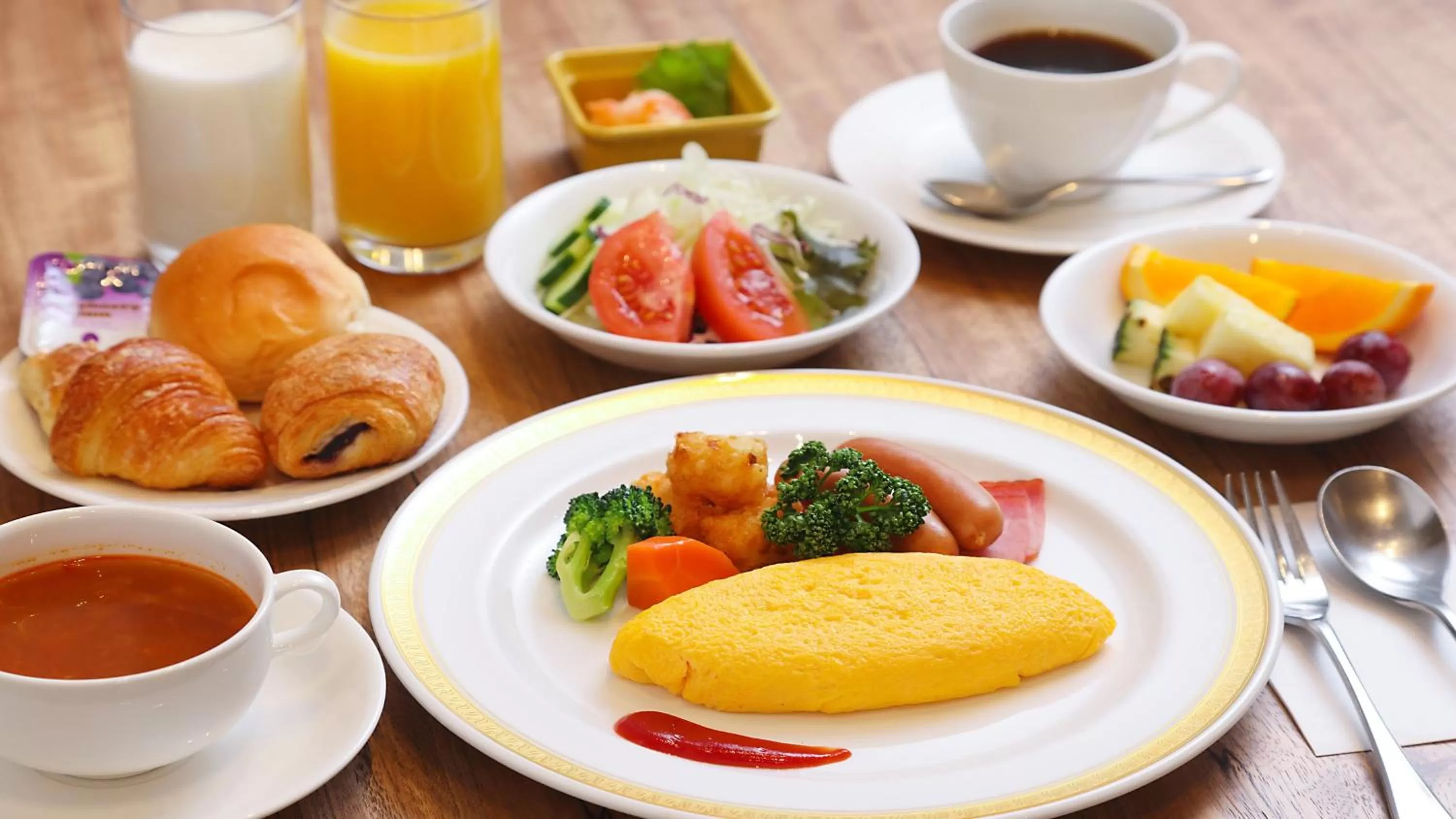 Breakfast in ANA Holiday Inn Sendai by IHG