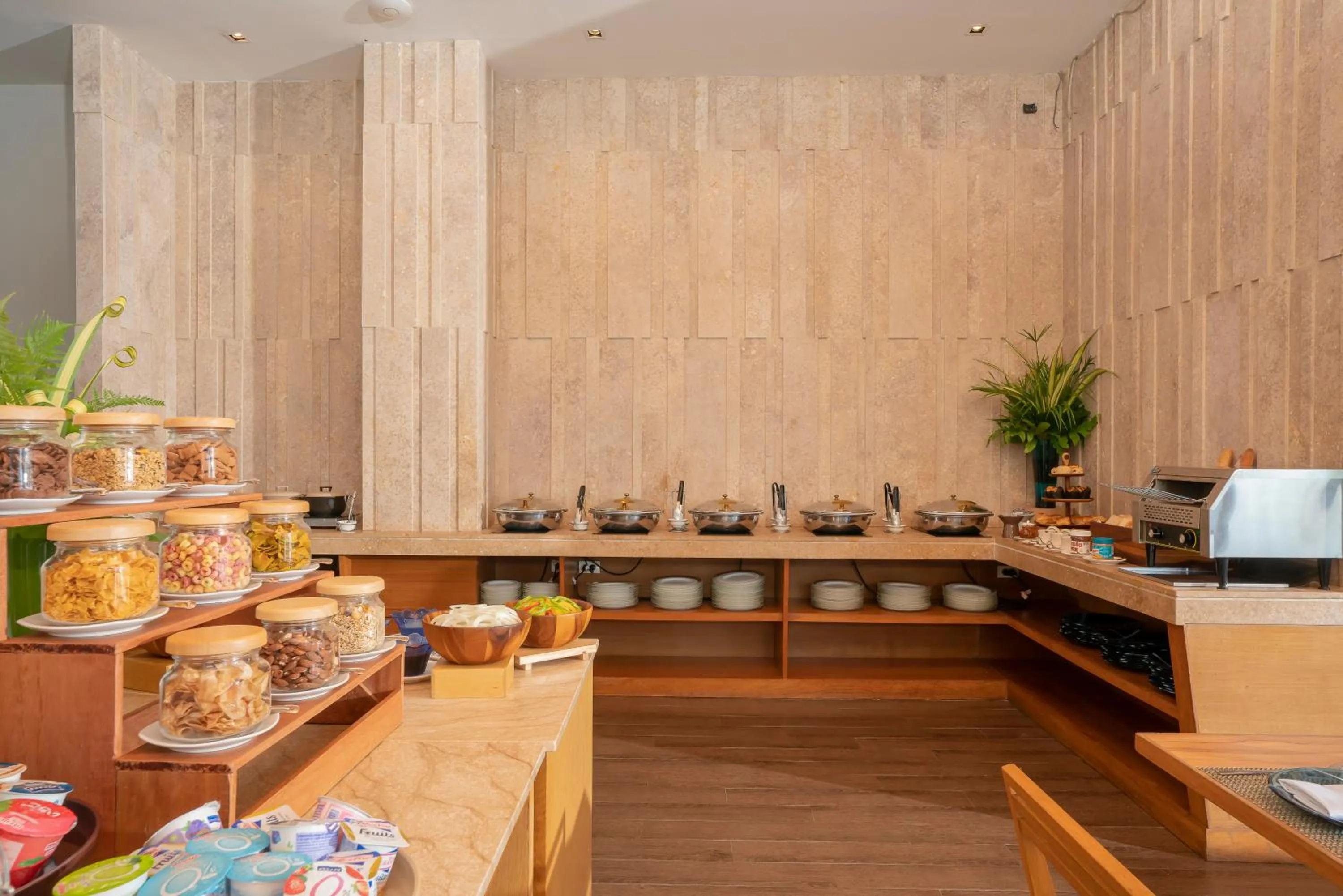 Buffet breakfast in Synergy Samui