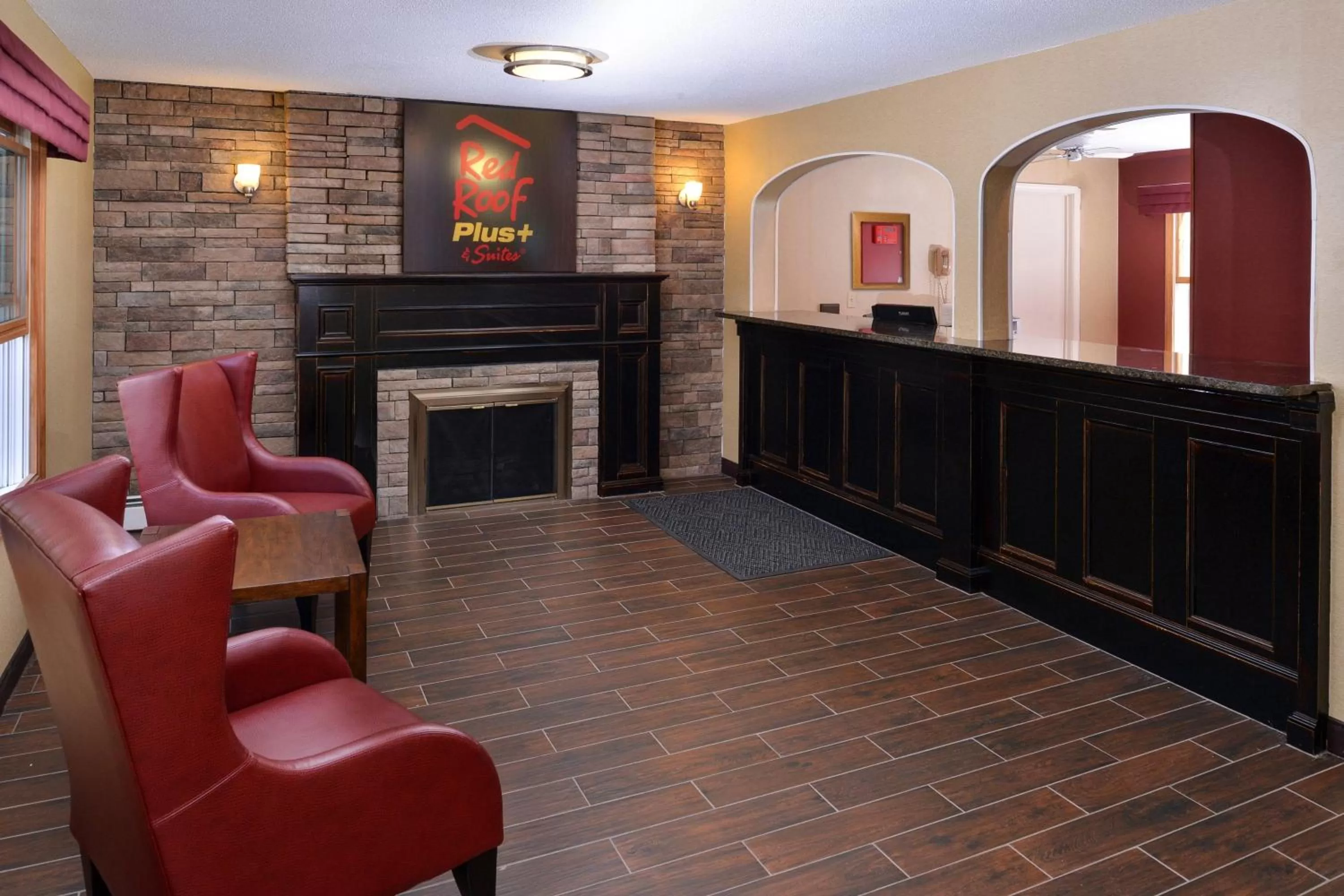 Lobby or reception in Red Roof Inn PLUS+ & Suites Guilford