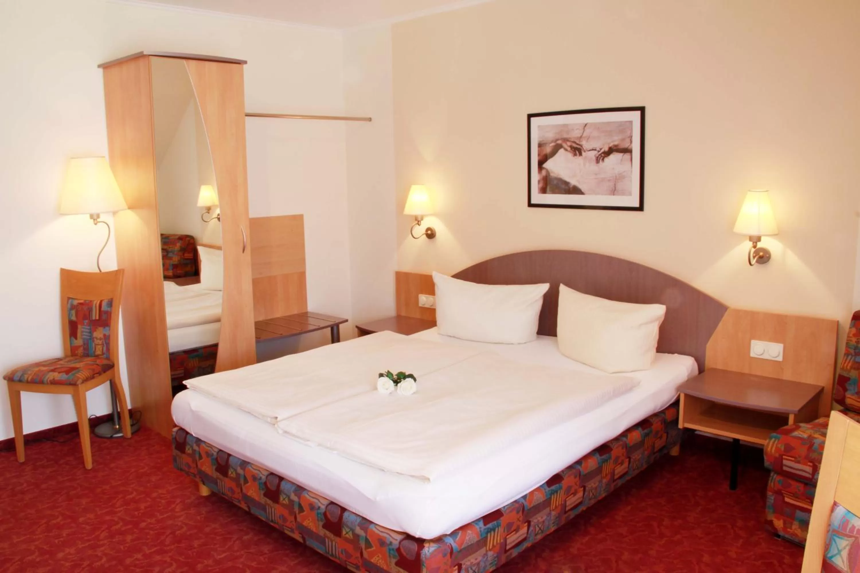 Photo of the whole room, Bed in Hotel Gasthof Krone