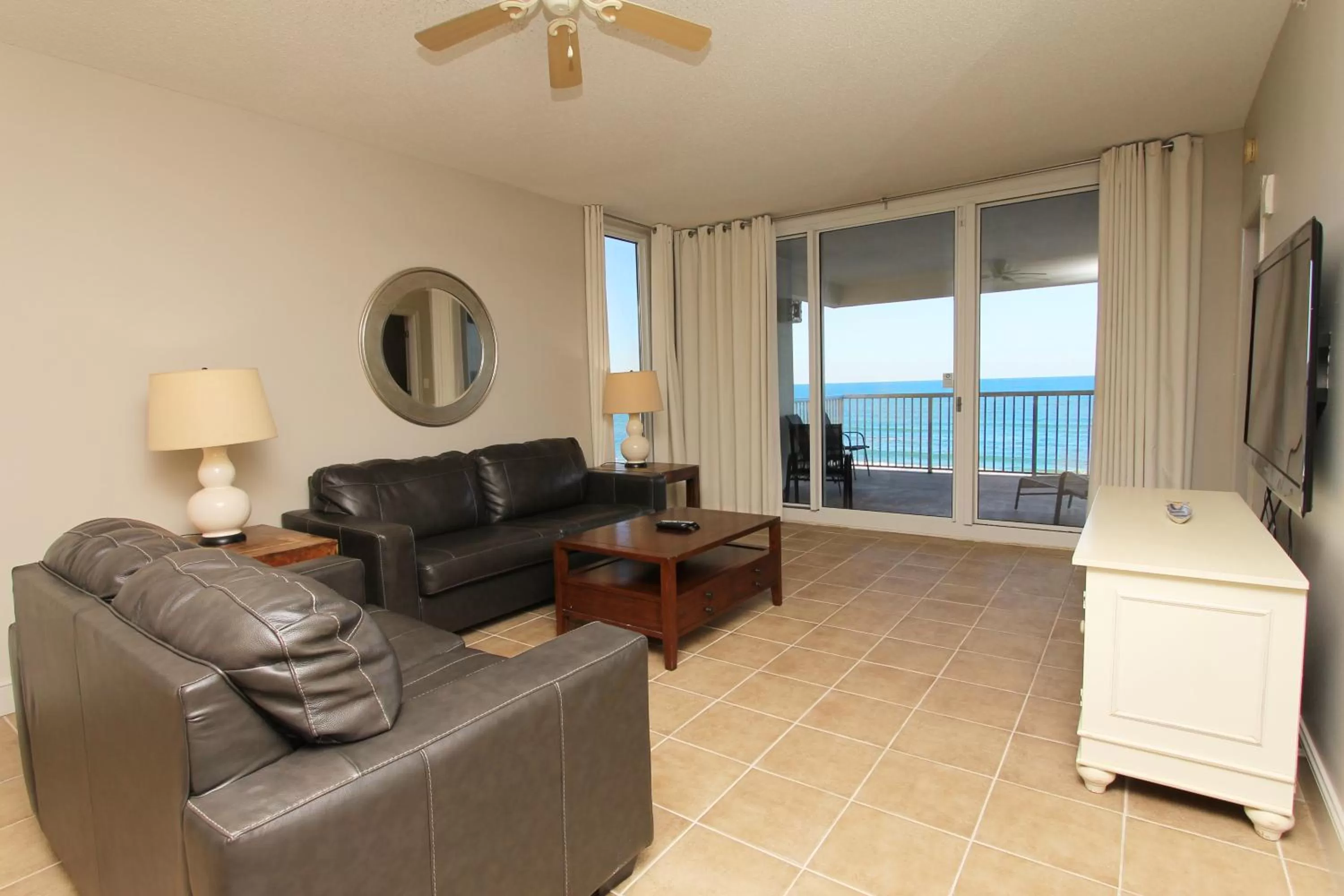 Living room, Seating Area in Majestic Beach Resort, Panama City Beach, Fl