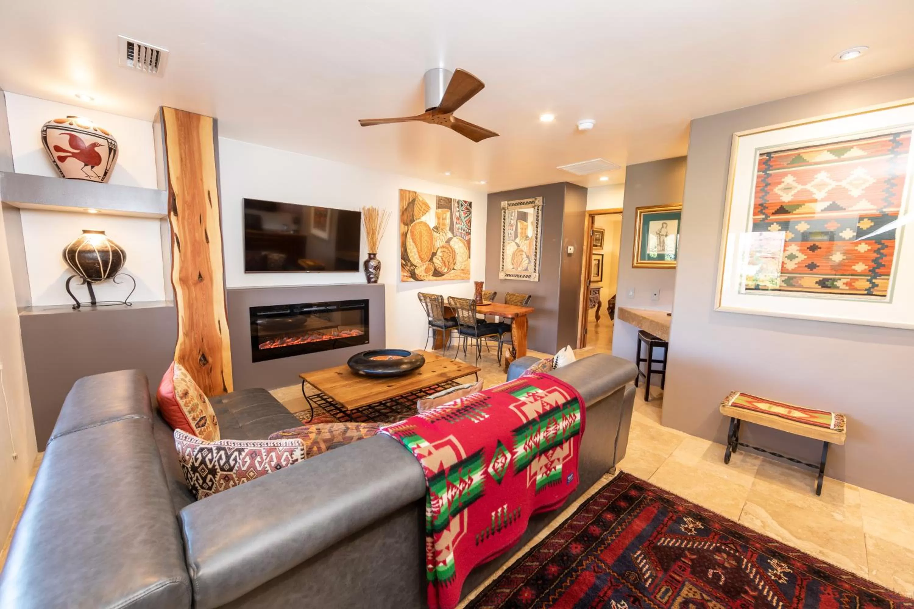 Living room in A Sunset Chateau