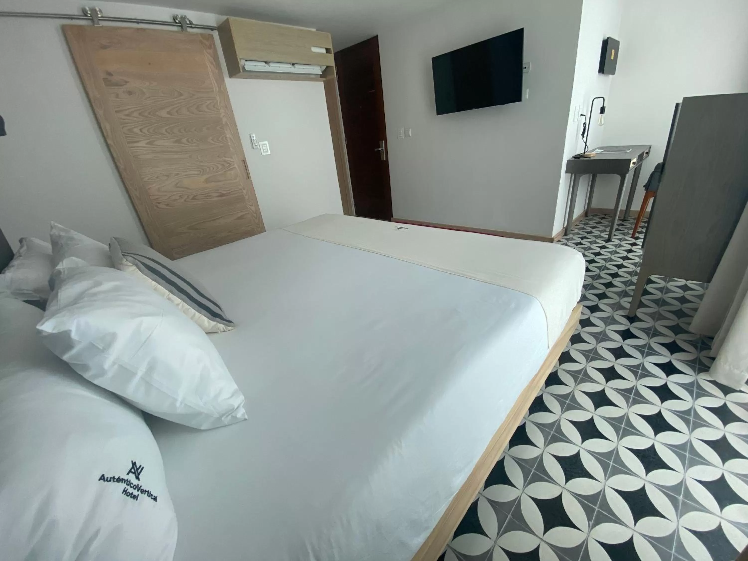 Bed in Auténtico Vertical Playa del Carmen