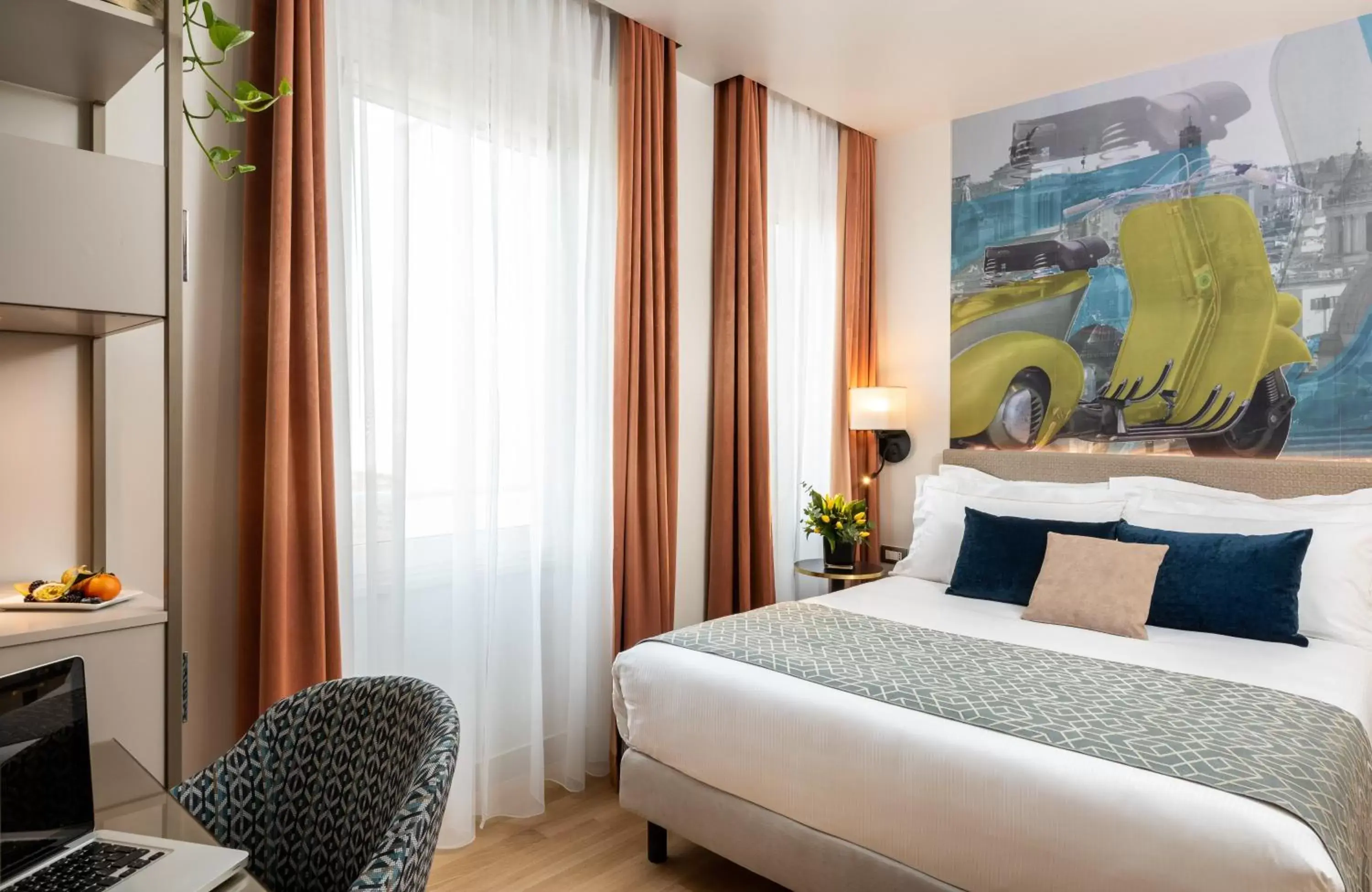 Comfort Double or Twin Room in Leonardo Boutique Hotel Rome Termini Comfort Double or Twin Room in Leonardo Boutique Hotel Rome Termini