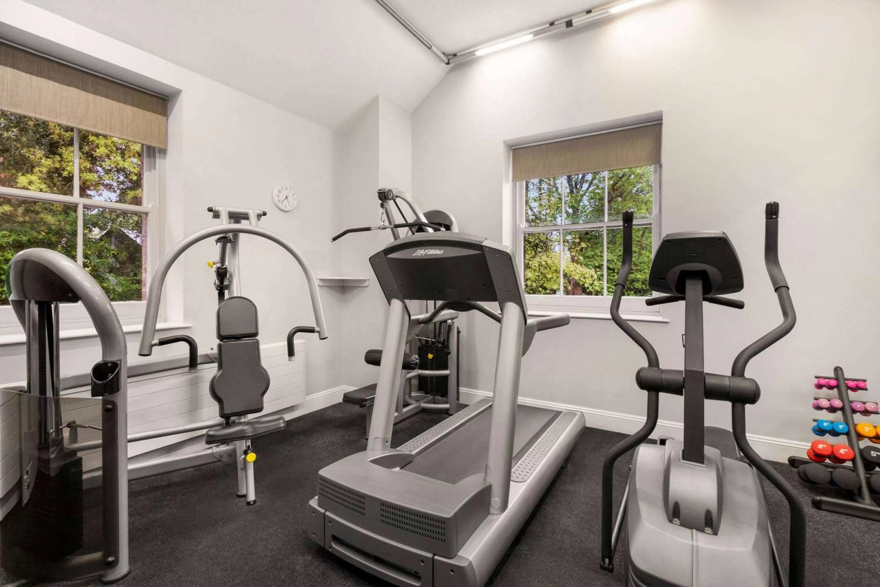 Fitness centre/facilities in Trenython Manor Resort