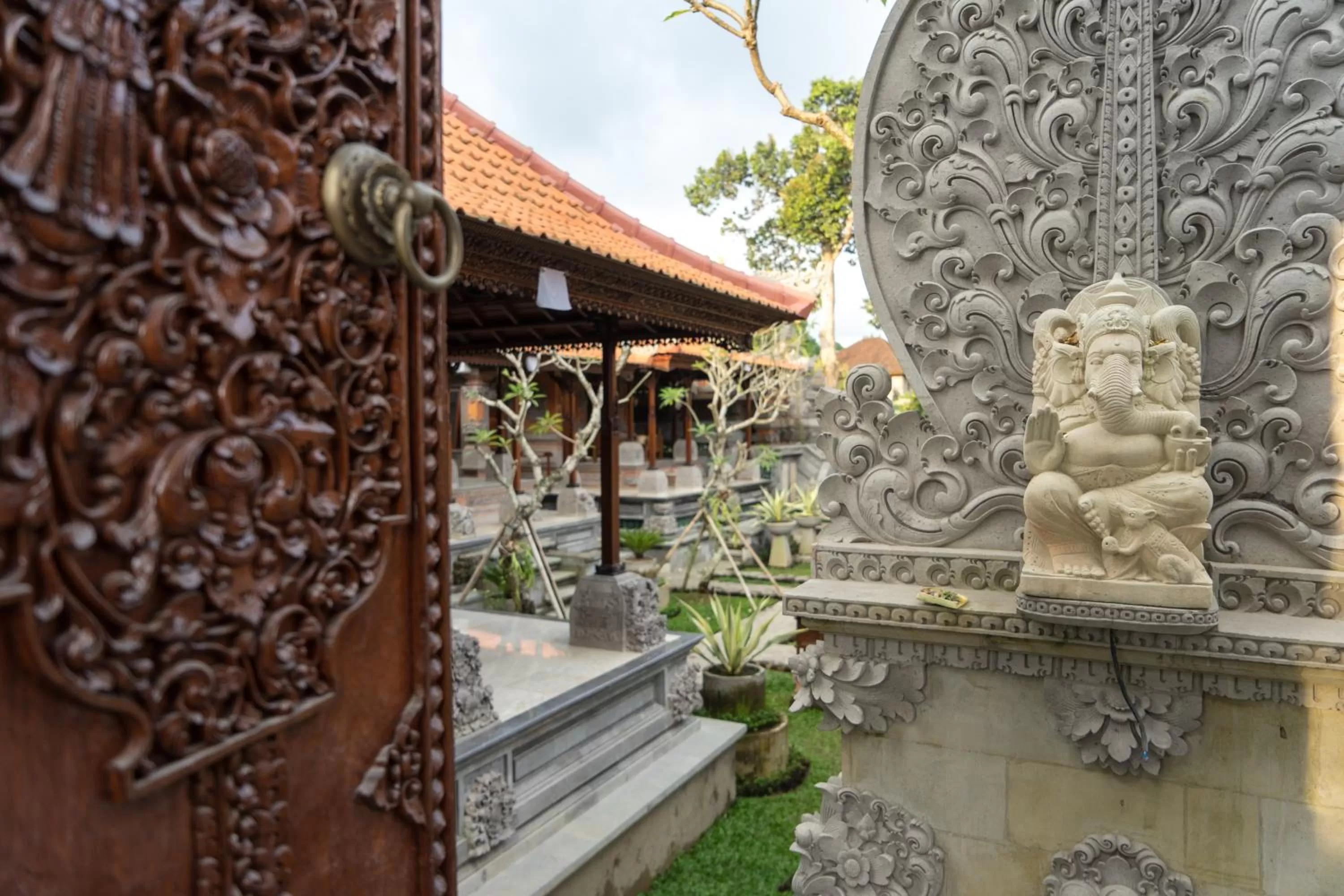 Facade/entrance in Ketut's Place Cottage Ubud