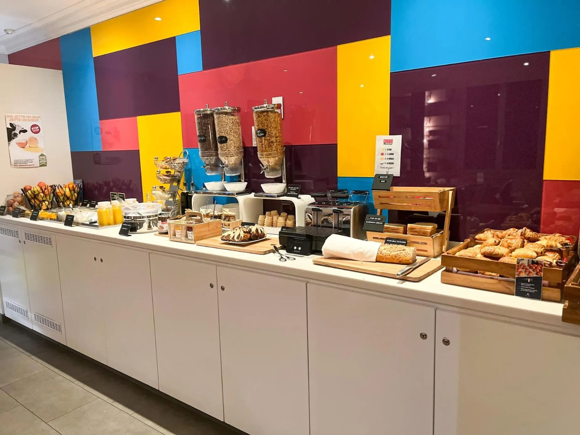 Breakfast in ibis Styles Paris Tolbiac Bibliotheque