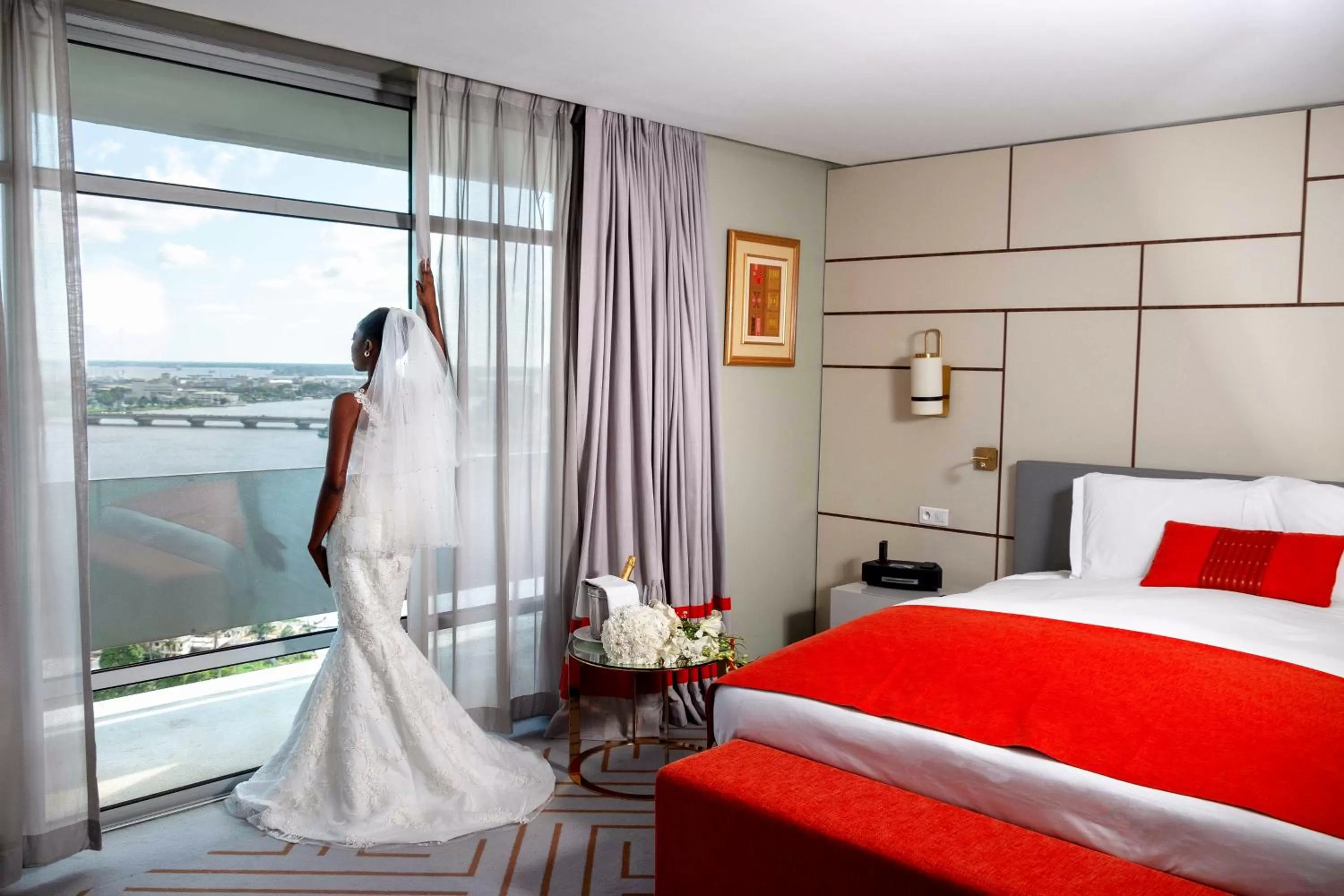 Photo of the whole room, Bed in Sofitel Abidjan Hotel Ivoire