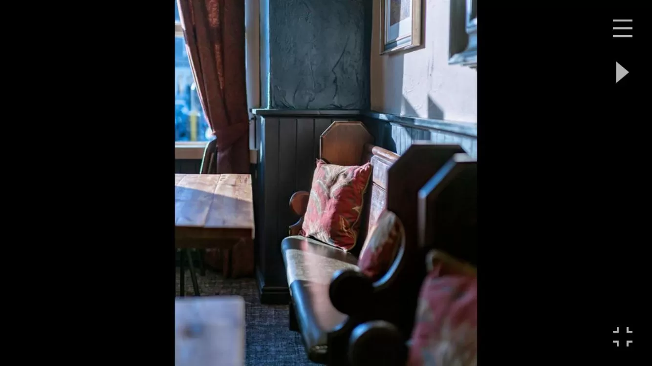 Decorative detail in The Black Swan Hotel