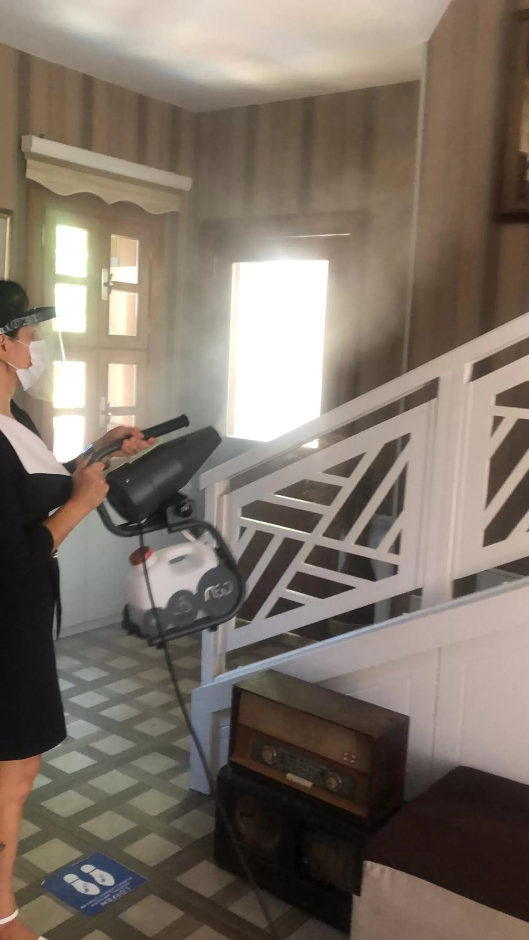 Seating area in Mia Hotel