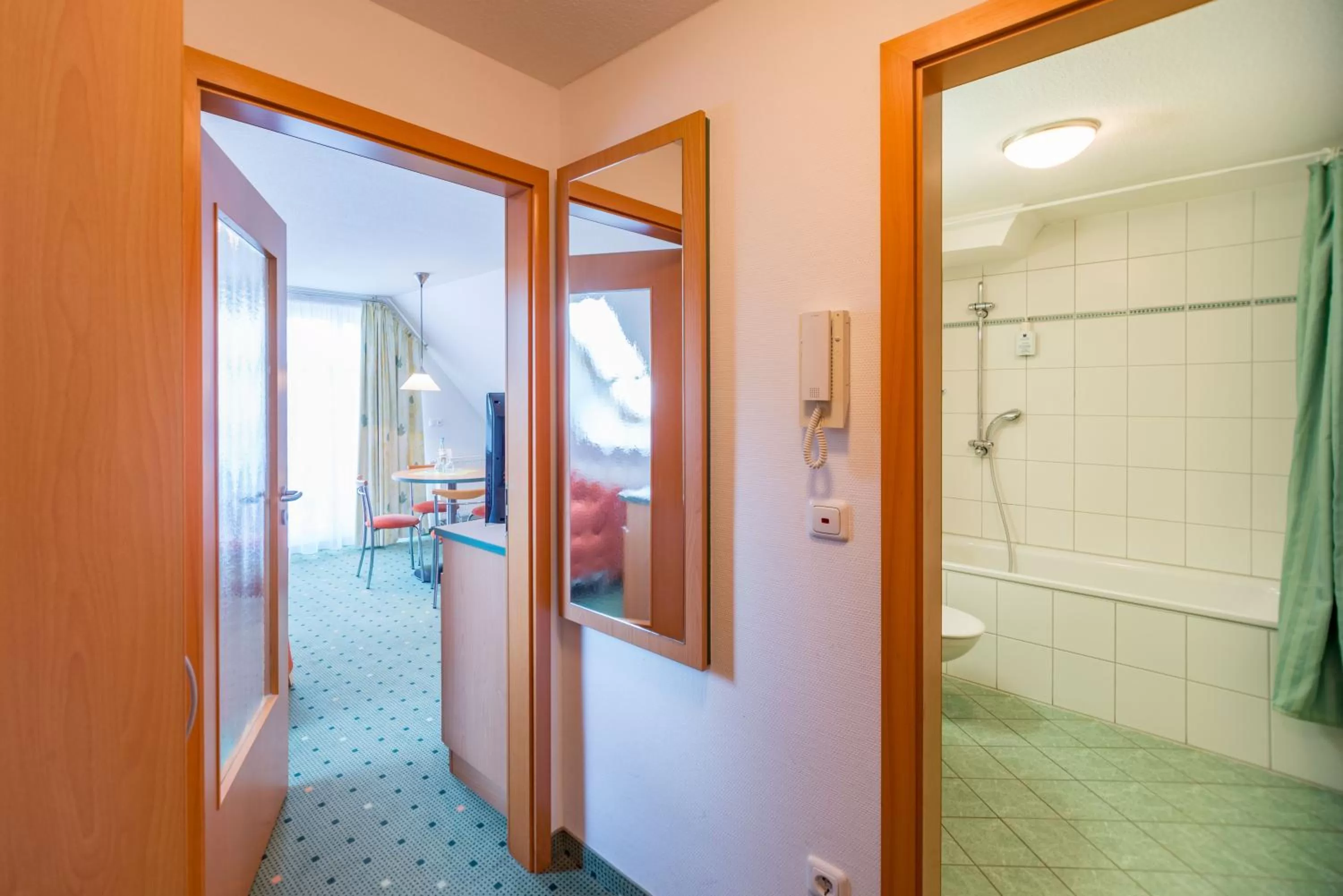 Photo of the whole room, Bathroom in Am Weststrand Apartmenthaus Waldeck