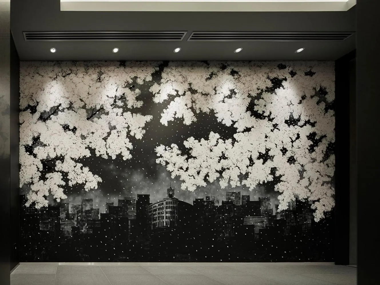 Area and facilities in the square hotel GINZA