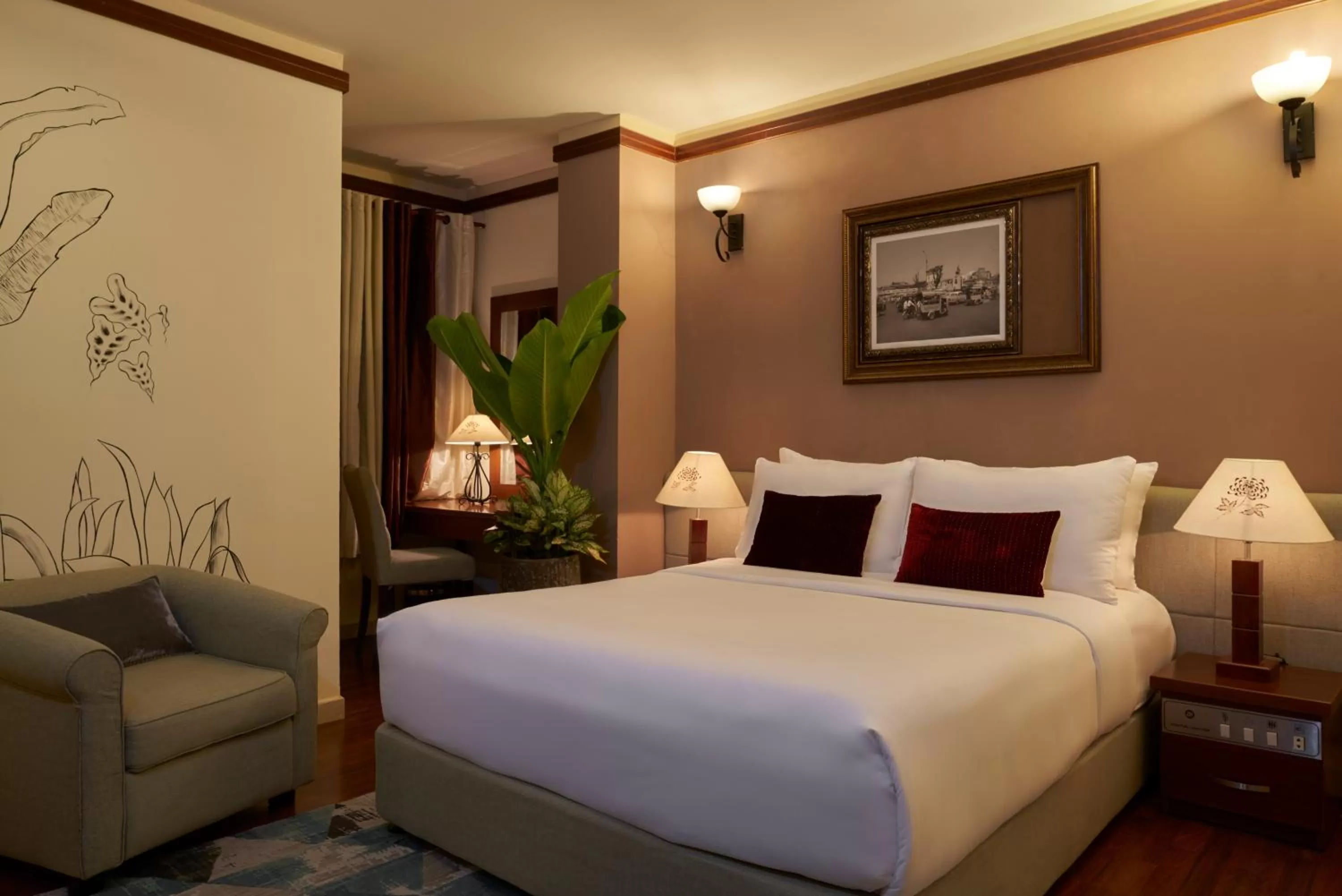 Bed in Prostyle Hotel Ho Chi Minh プロスタイルホテルホーチミン