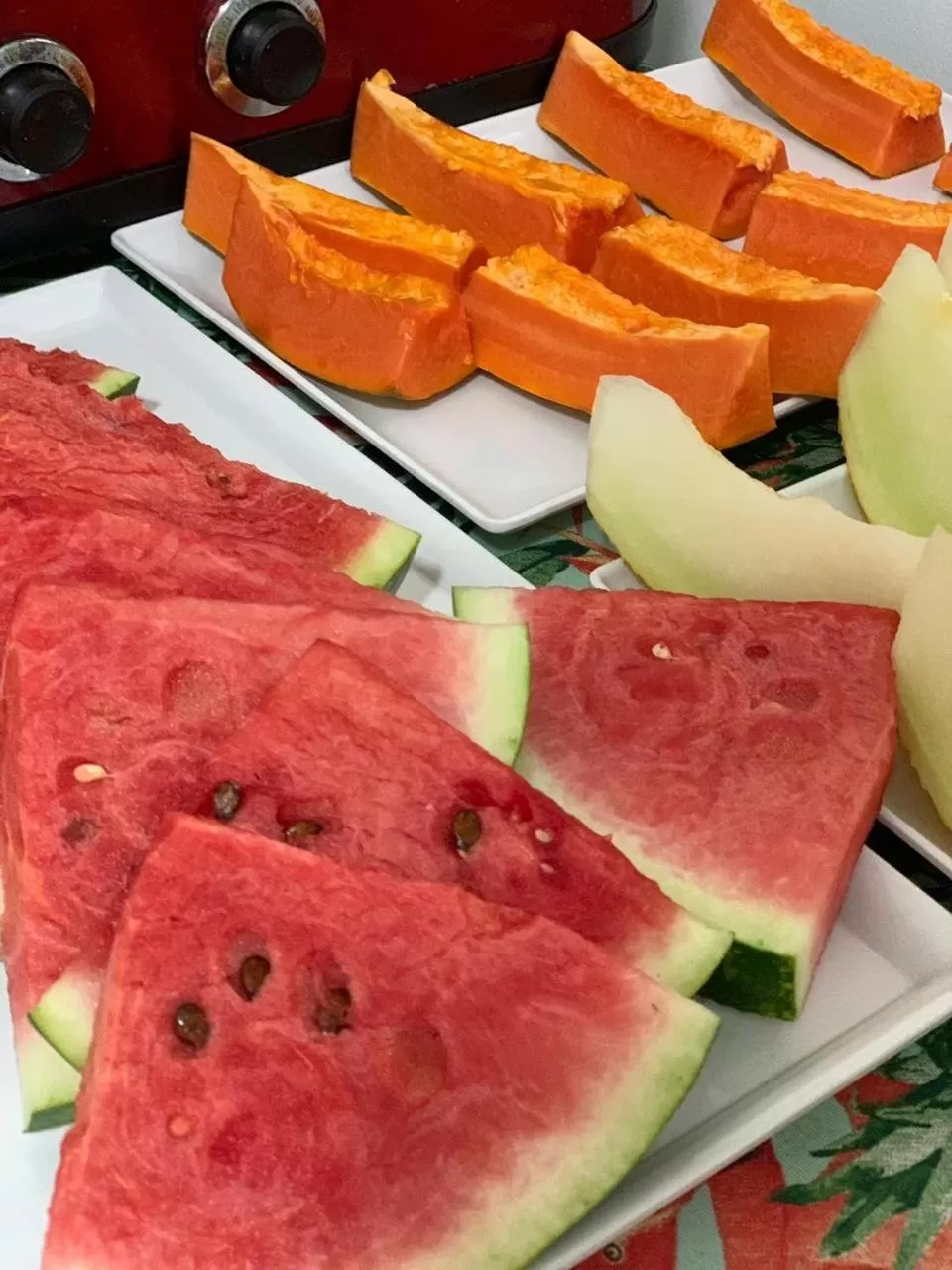 Food in Flamingo Beach Pousada