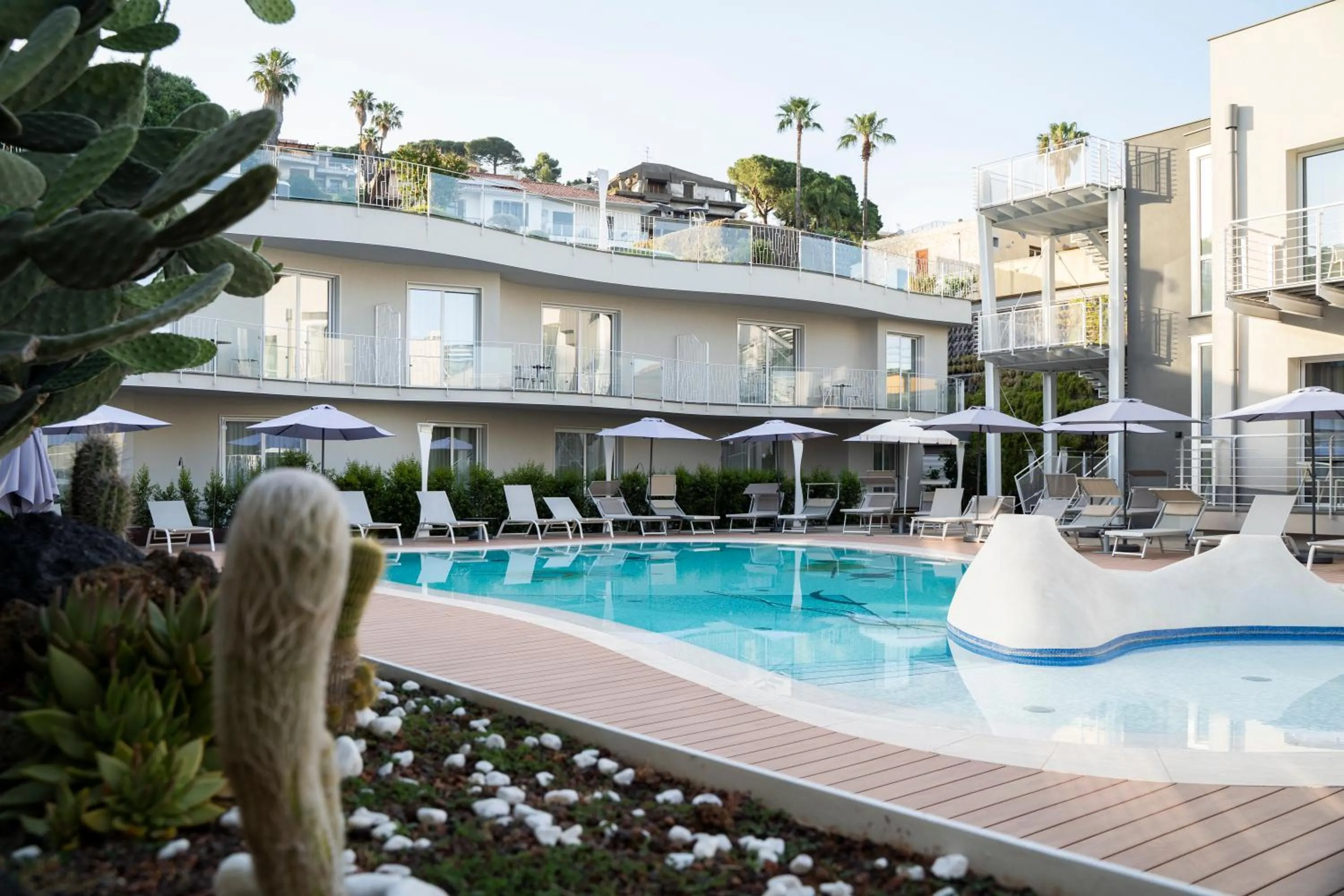 Swimming pool in Hotel Malavoglia