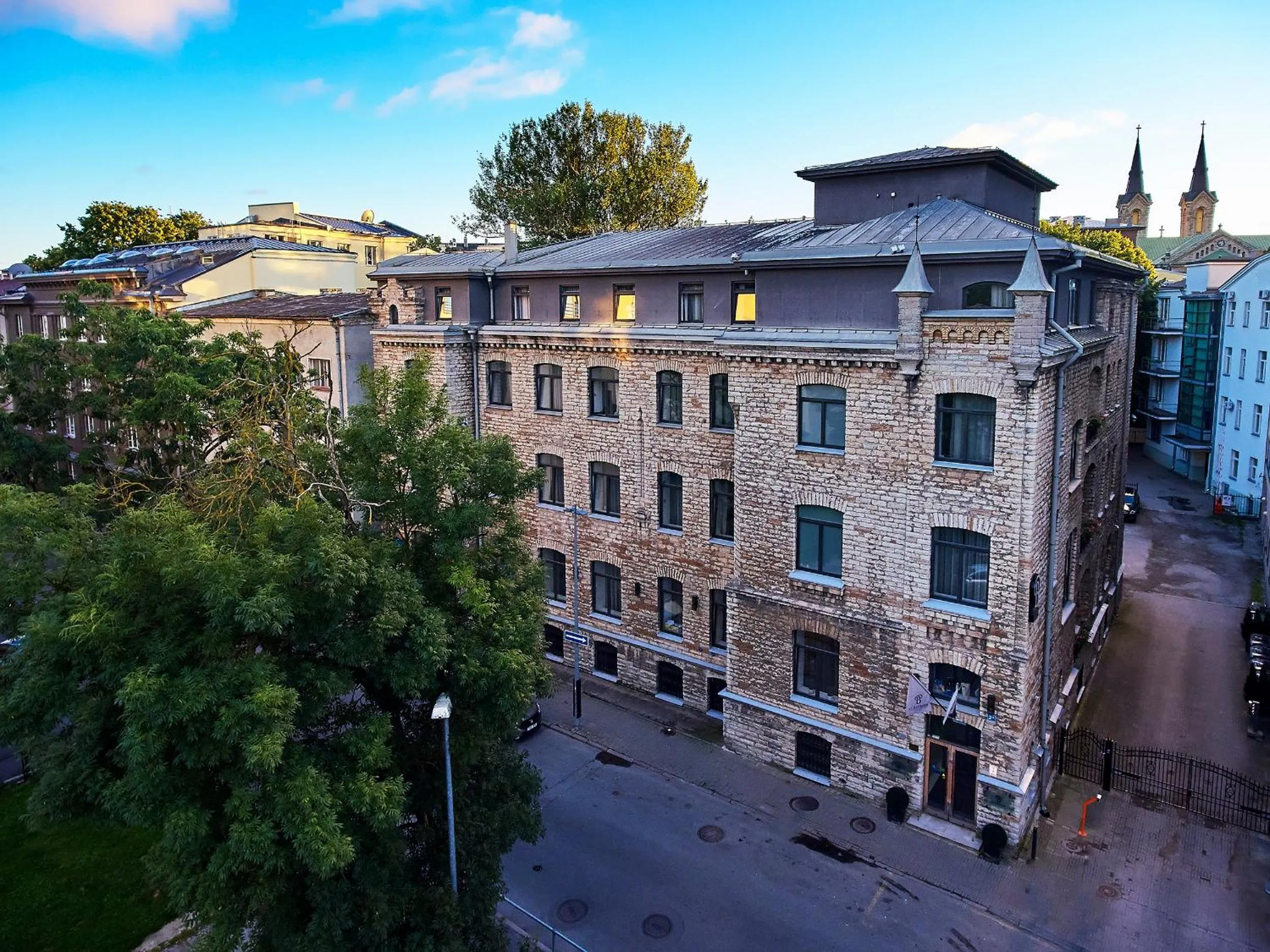 Facade/entrance in Hotel St. Barbara