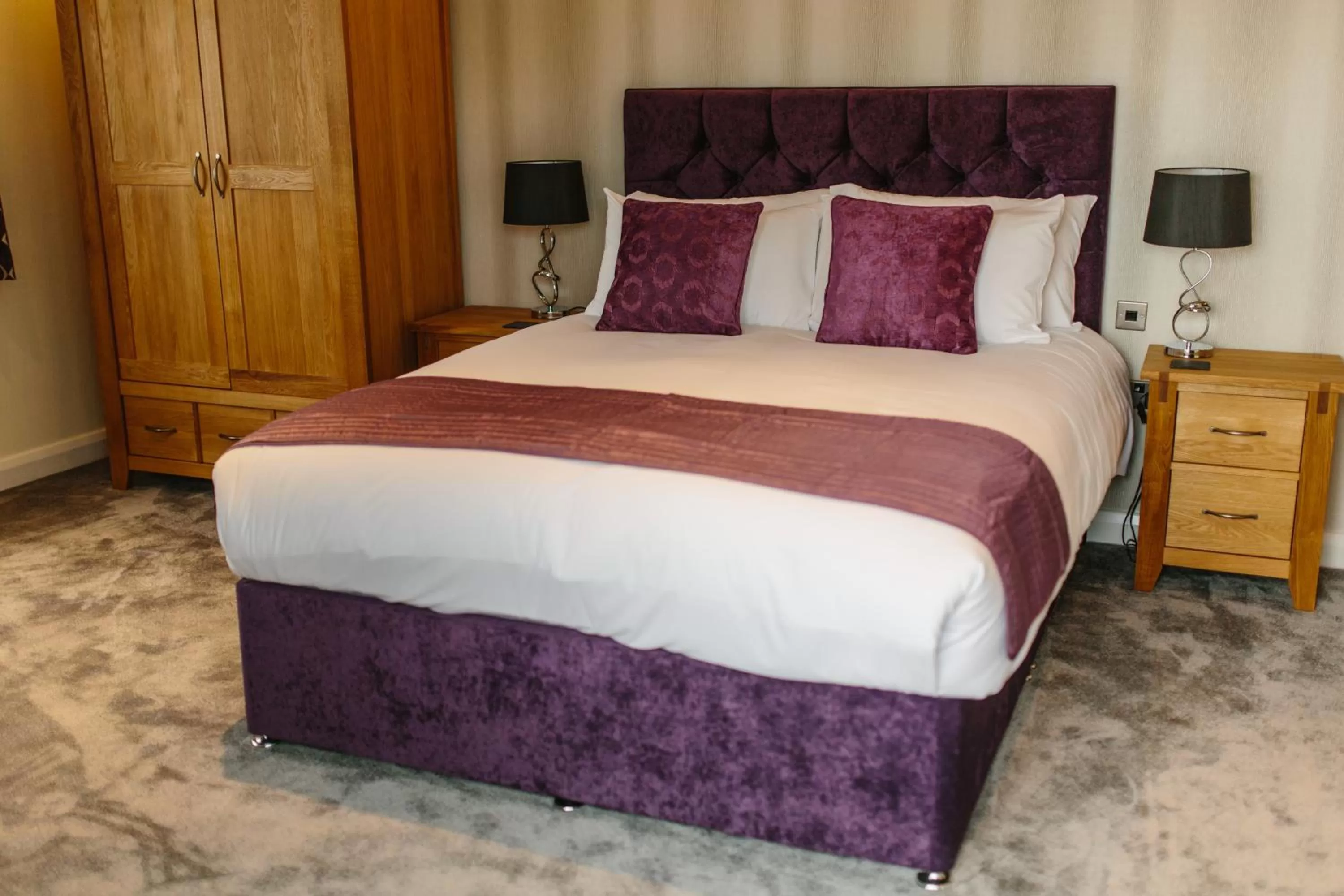 Bedroom, Bed in Charnock Farm Motel