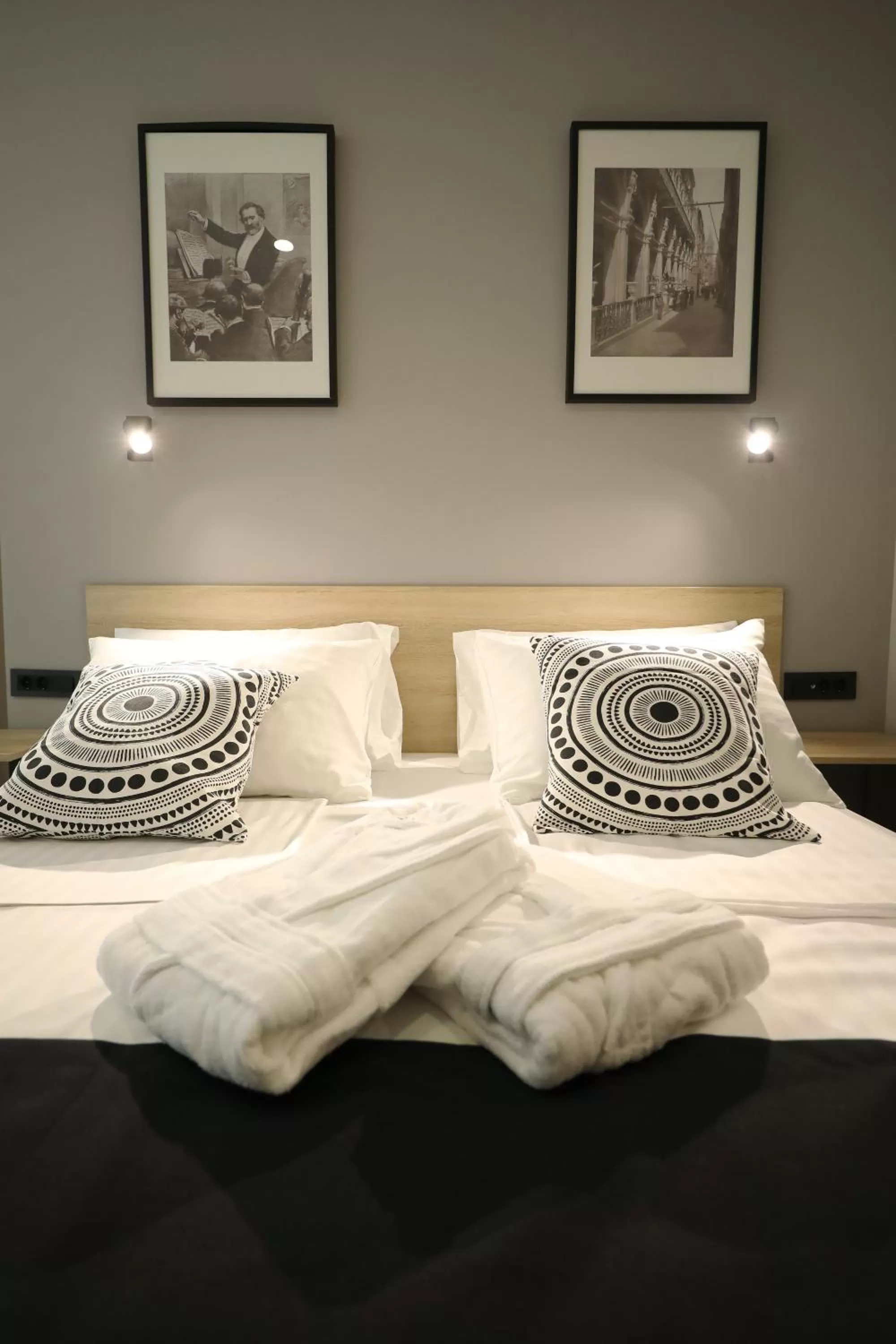 Bed in Teatro Verdi Boutique Hotel
