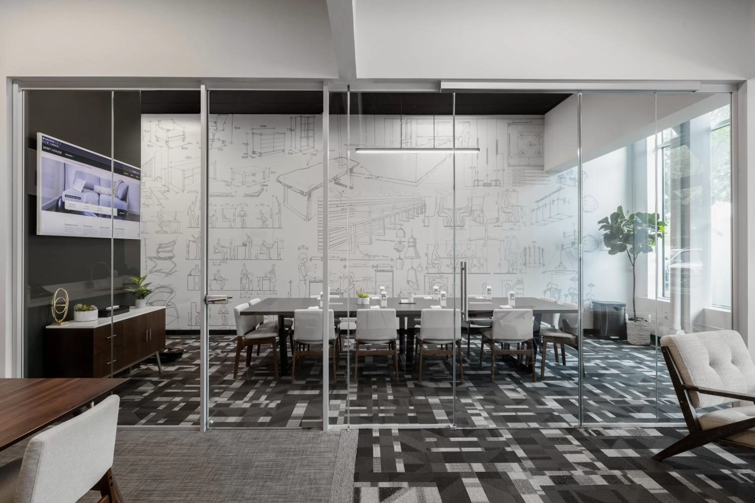 Meeting/conference room in Mint House Greenville - Downtown