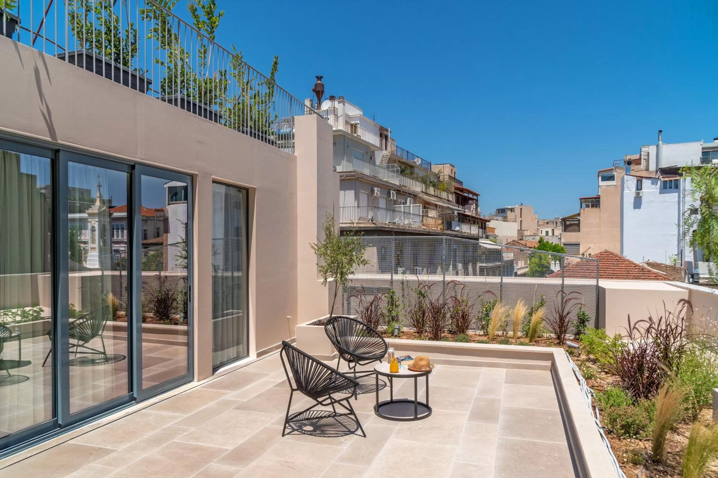Balcony/Terrace in Hellenic Vibes Smart Hotel