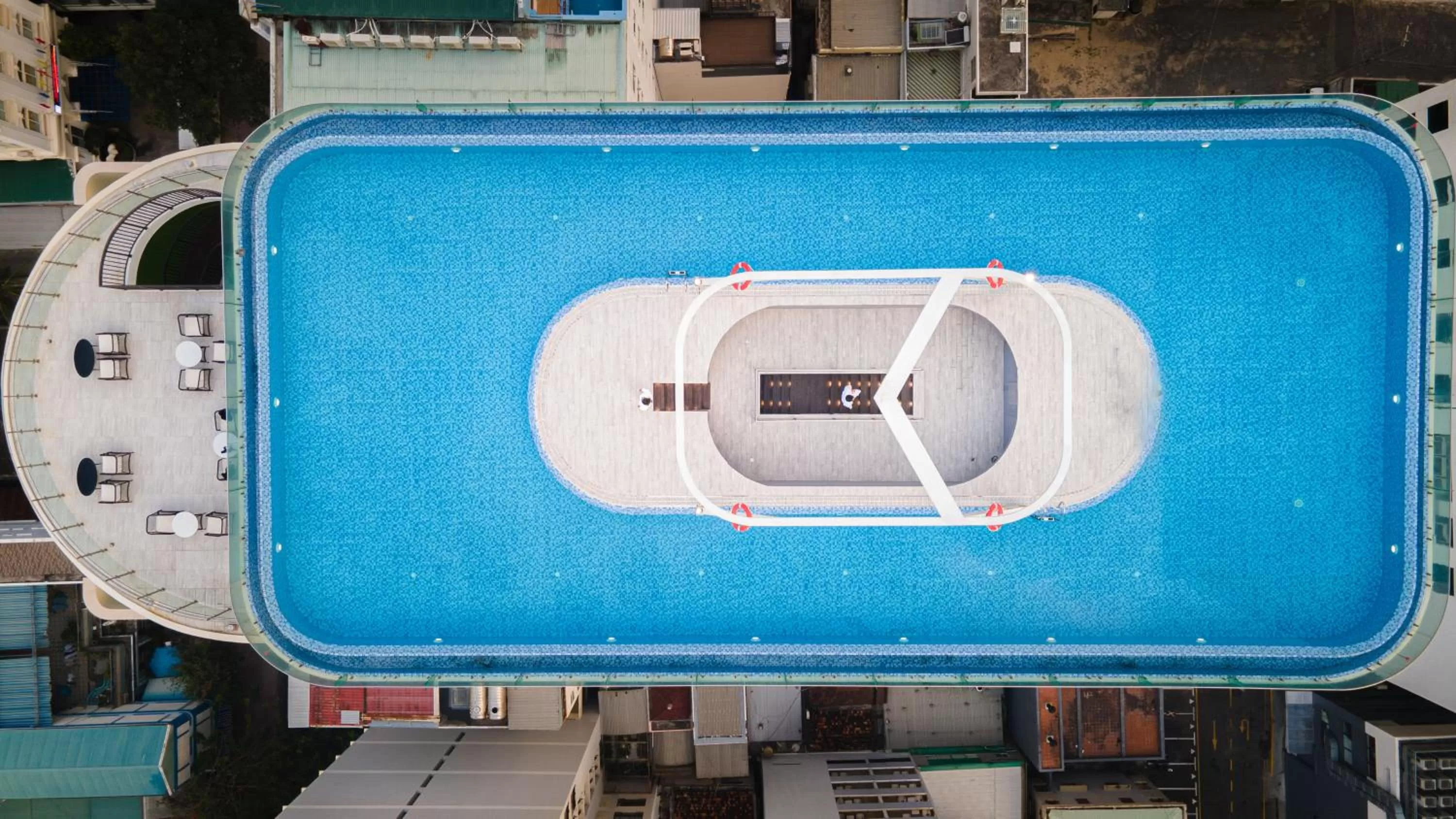 Pool view in Grand Tourane Nha Trang Hotel