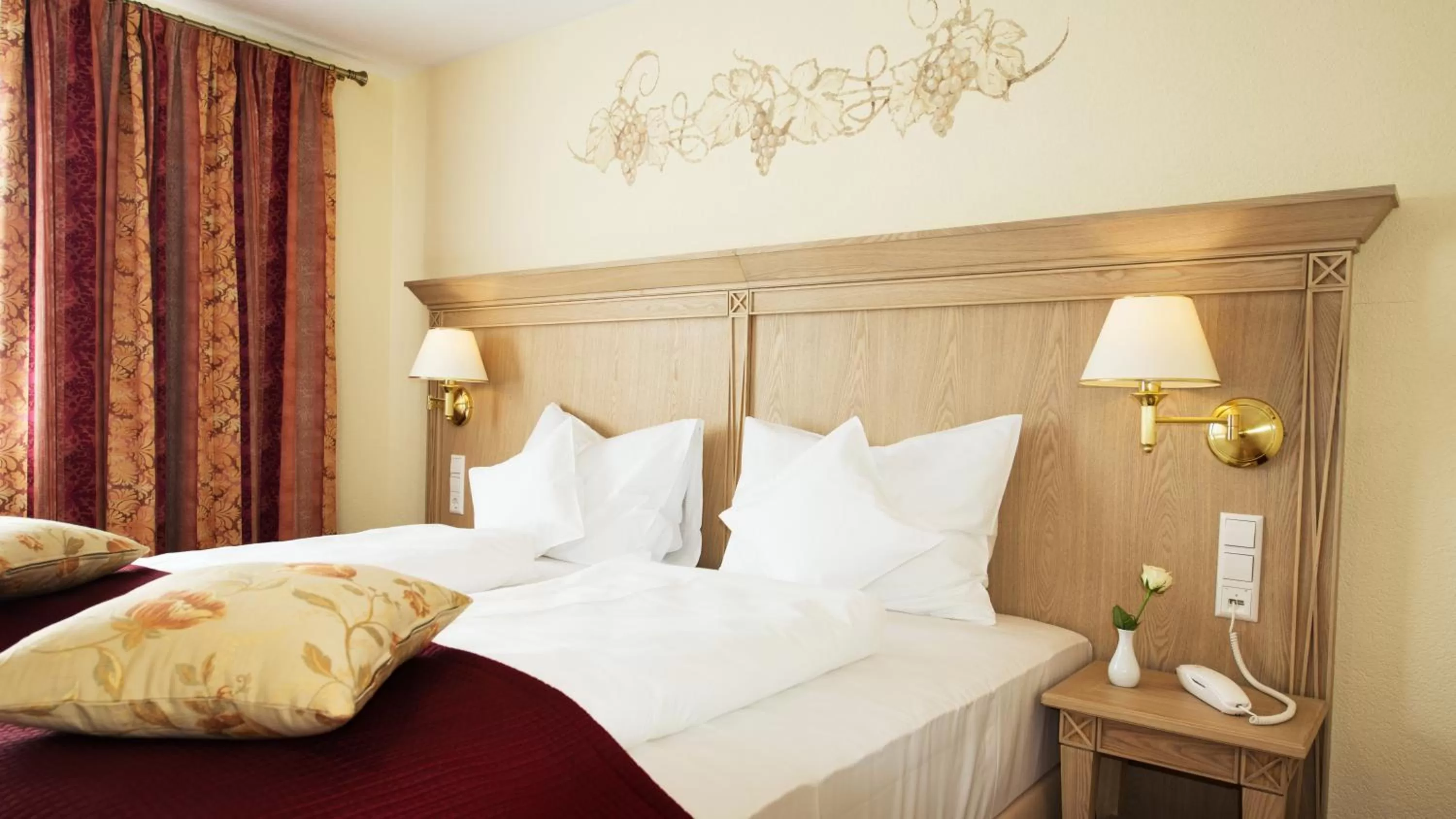 Bedroom, Bed in Hotel Rebstock