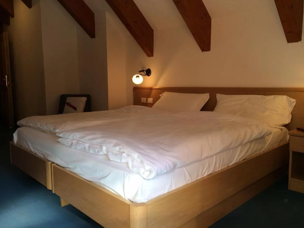 Bed in Hotel Fortini