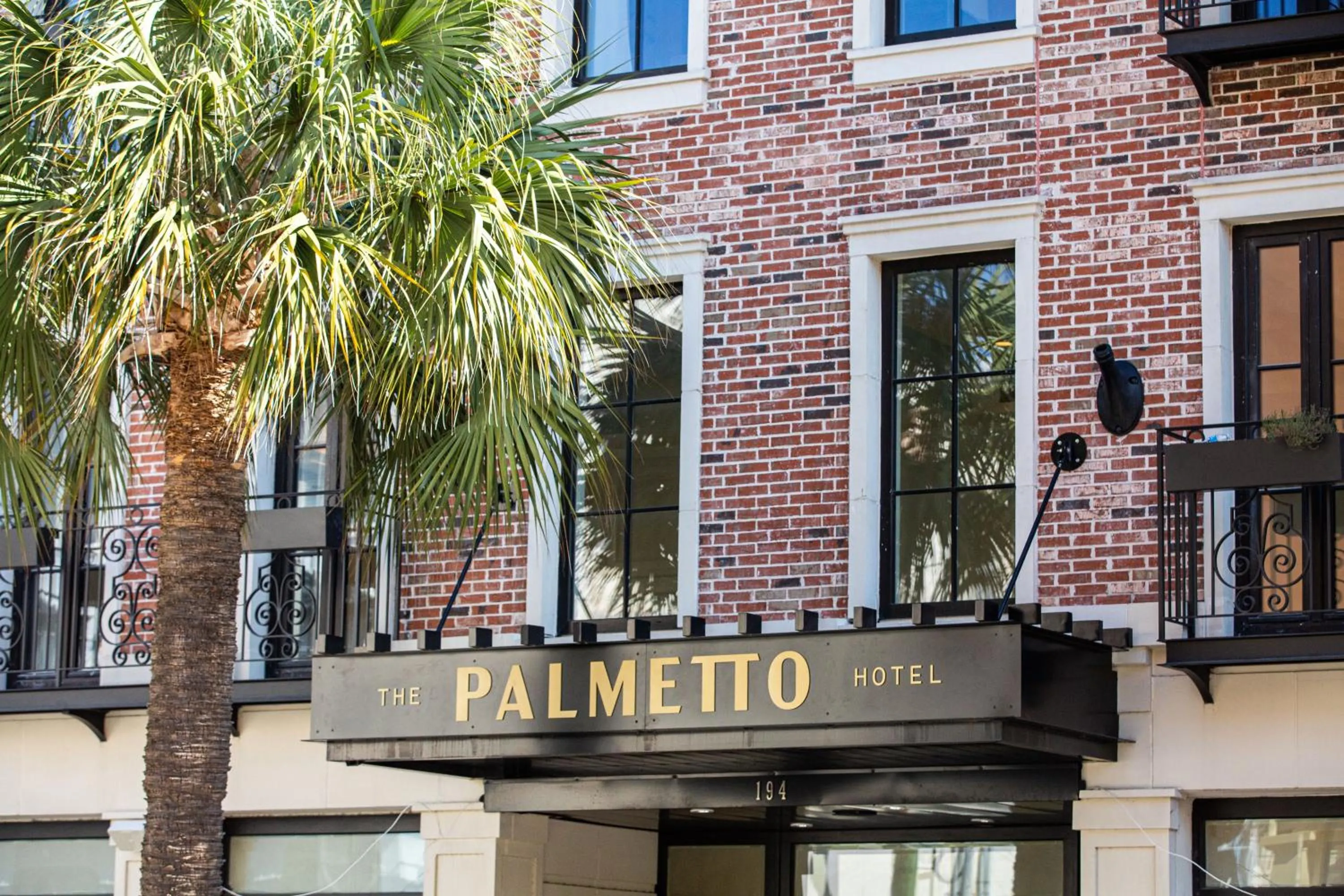 Property building in The Palmetto Hotel, Charleston