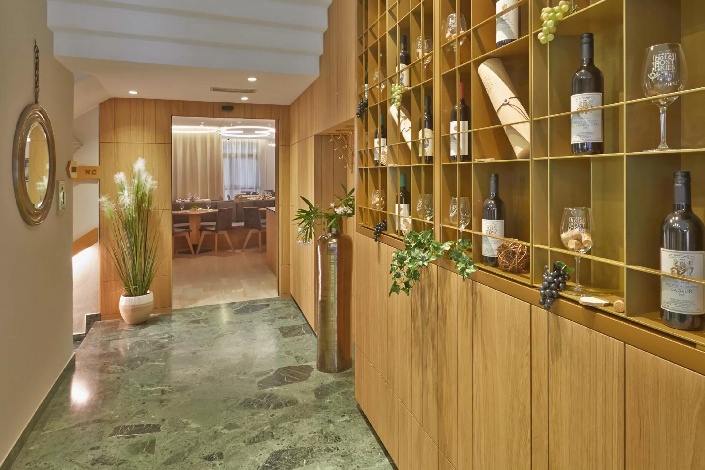 Restaurant/places to eat in Hotel Post Gries