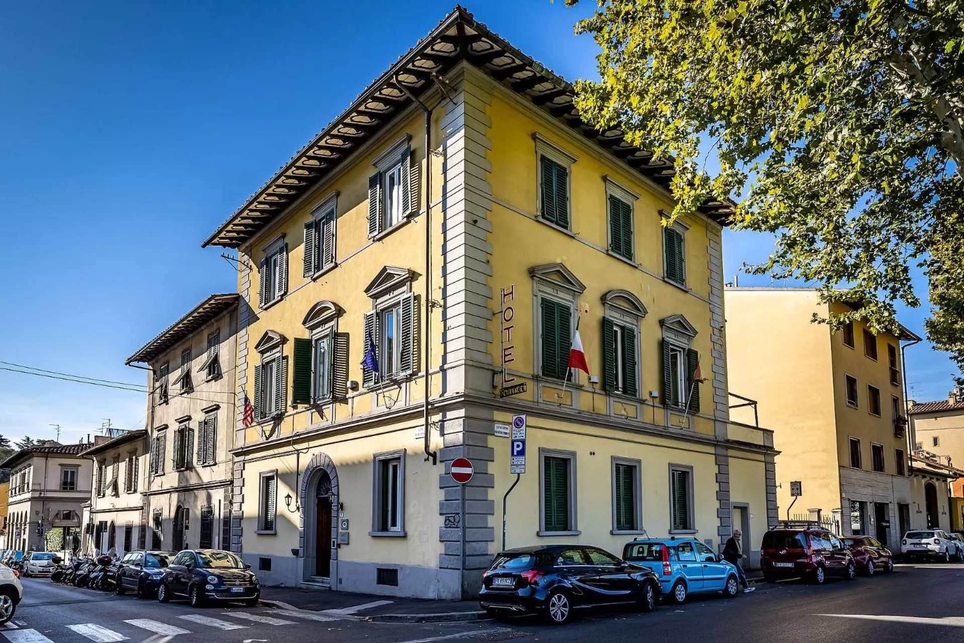 Property building in Hotel Ferrucci