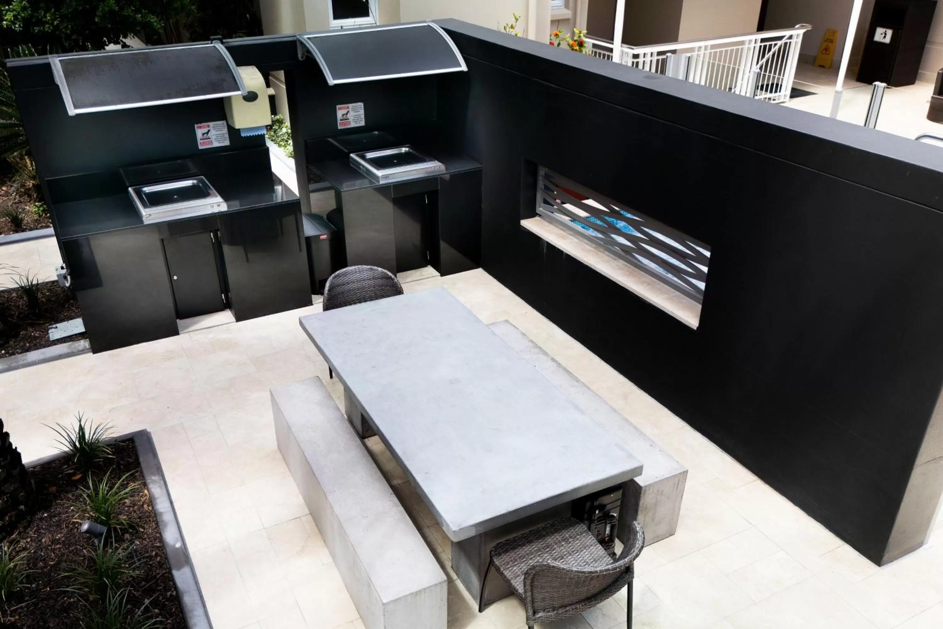 Communal kitchen in The Sebel Noosa