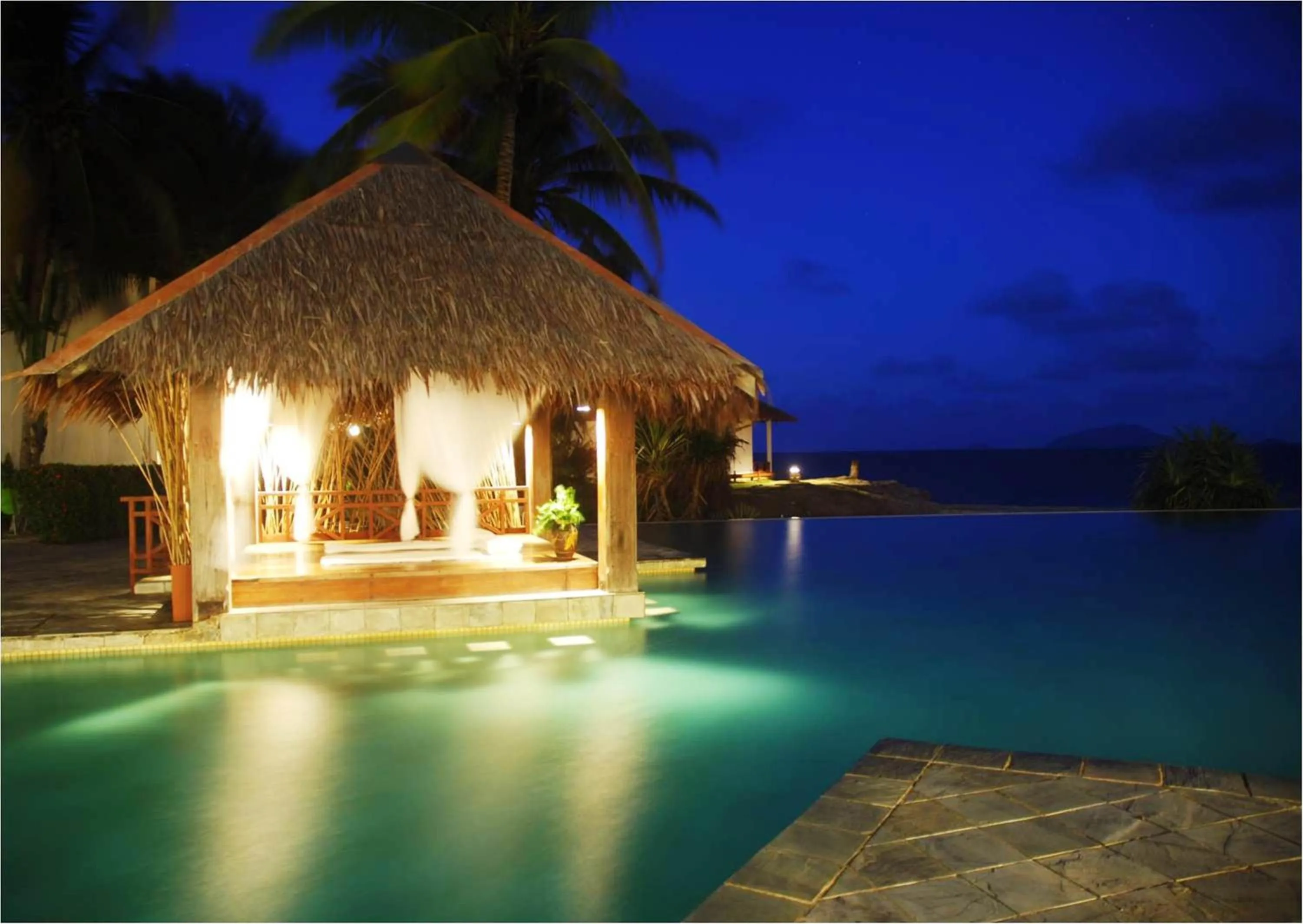 Swimming pool in Sutra Beach Resort, Terengganu