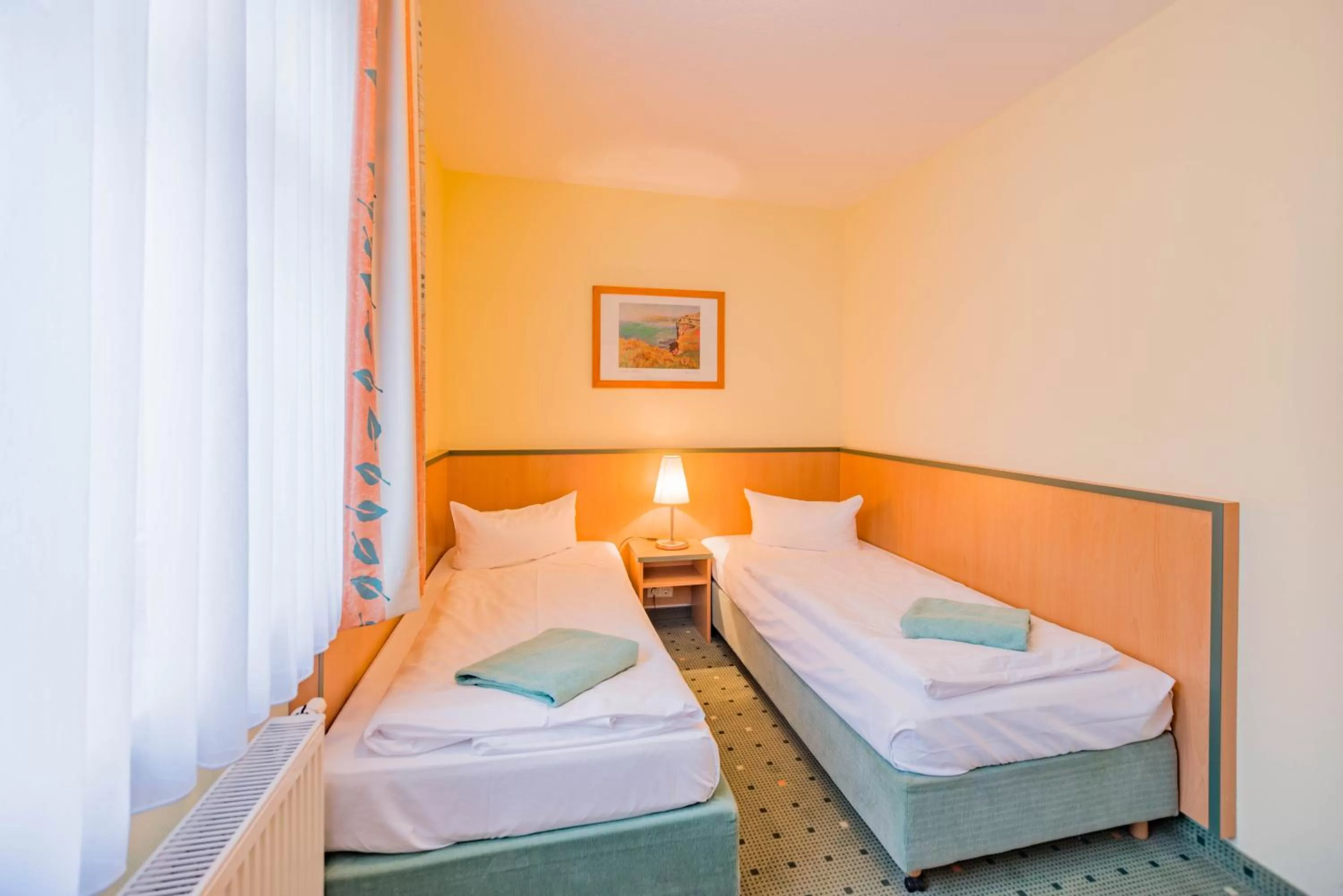 Photo of the whole room, Bed in Am Weststrand Apartmenthaus Waldeck