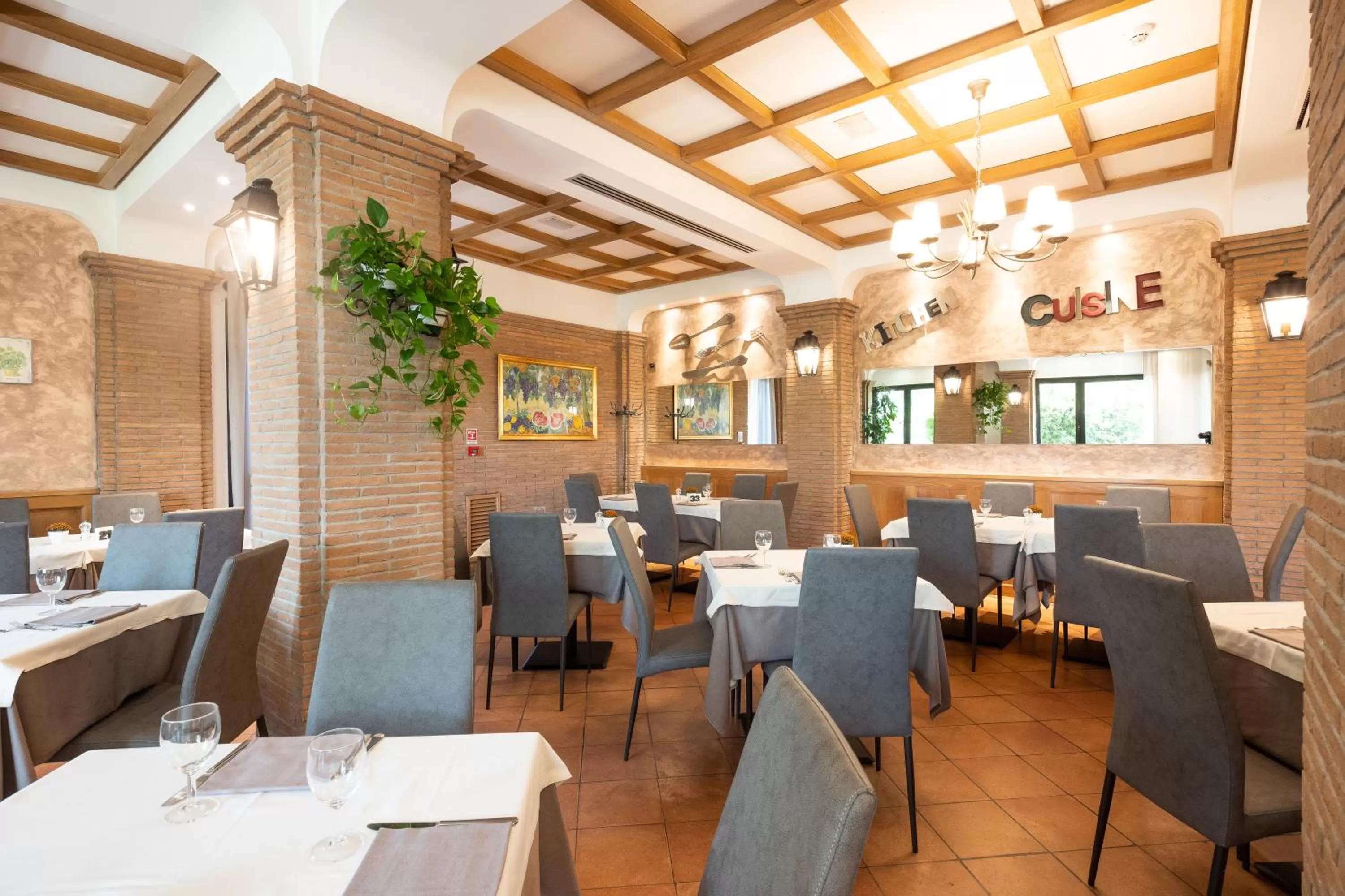 American breakfast in Hotel Bologna Airport