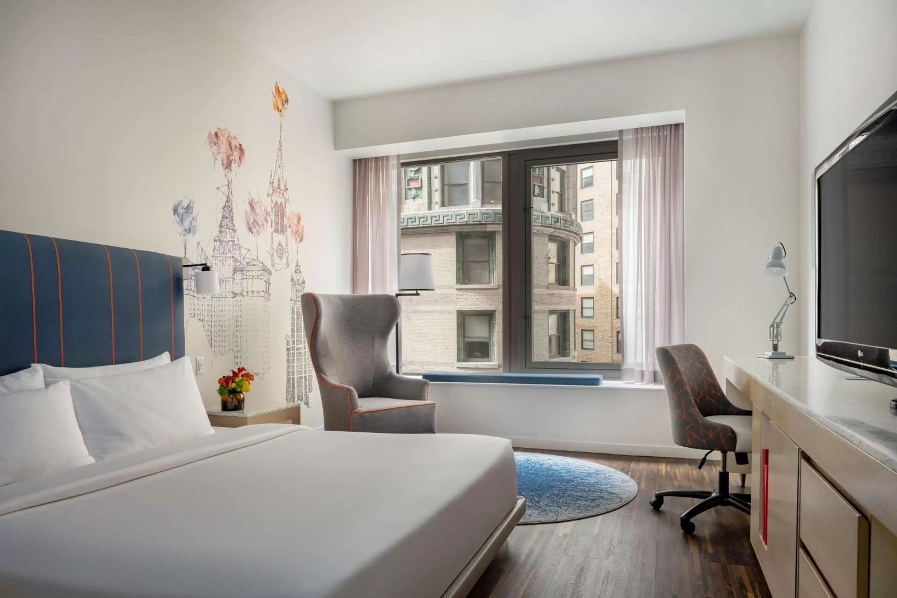 Bedroom, Bed in Hyatt Centric Wall Street New York