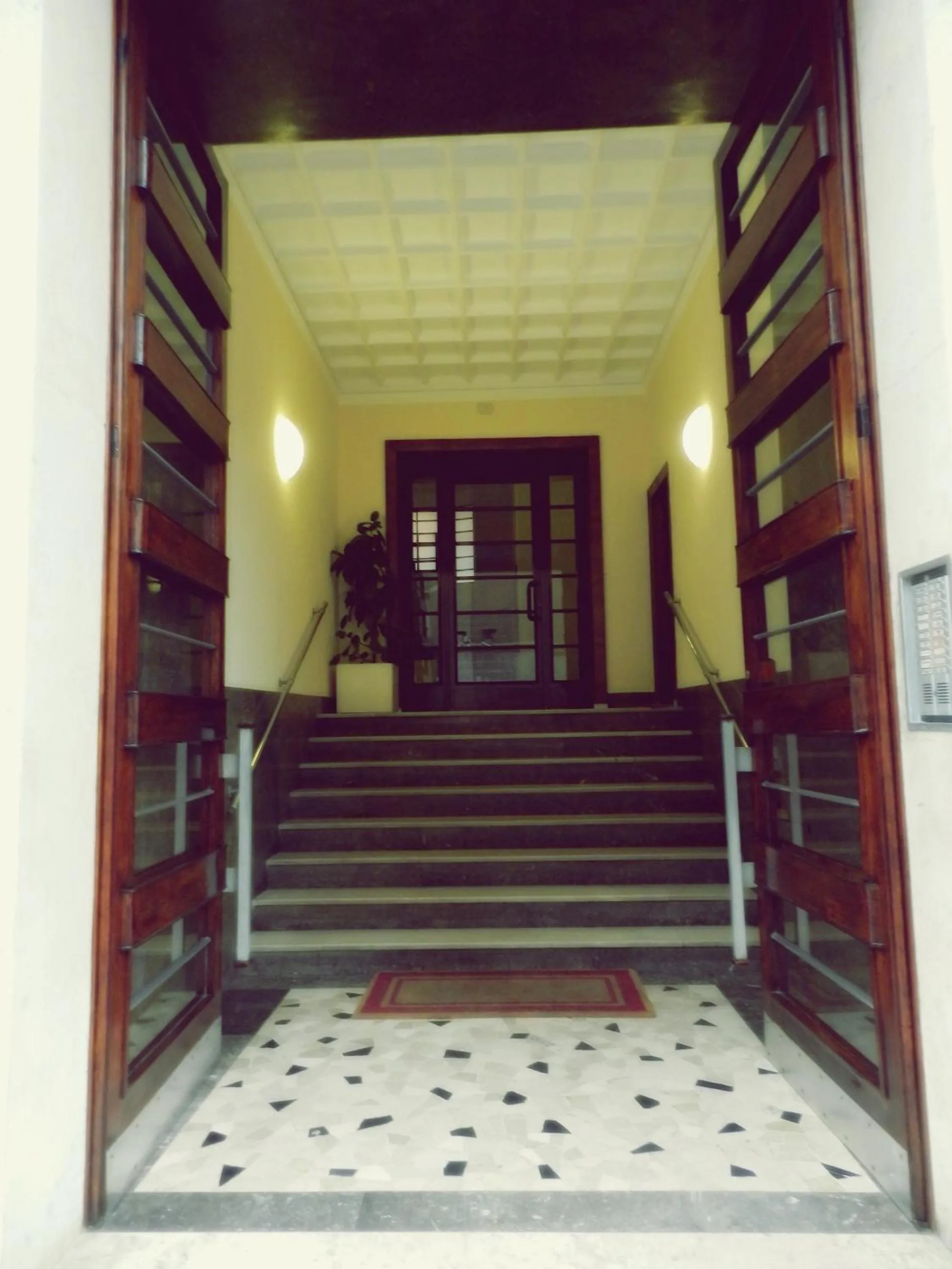 Facade/entrance in Vatican Rome