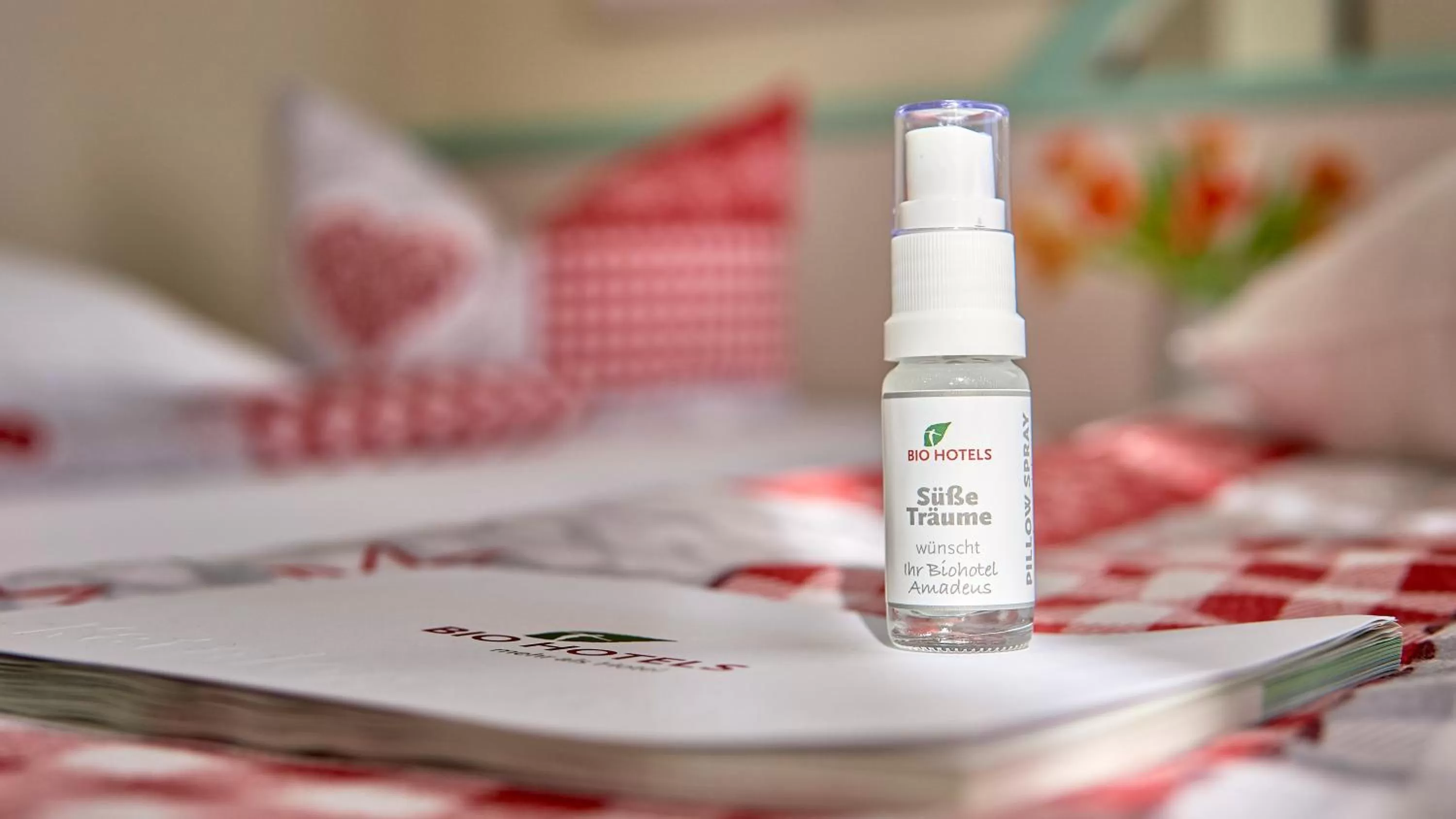 Decorative detail in Biohotel Amadeus