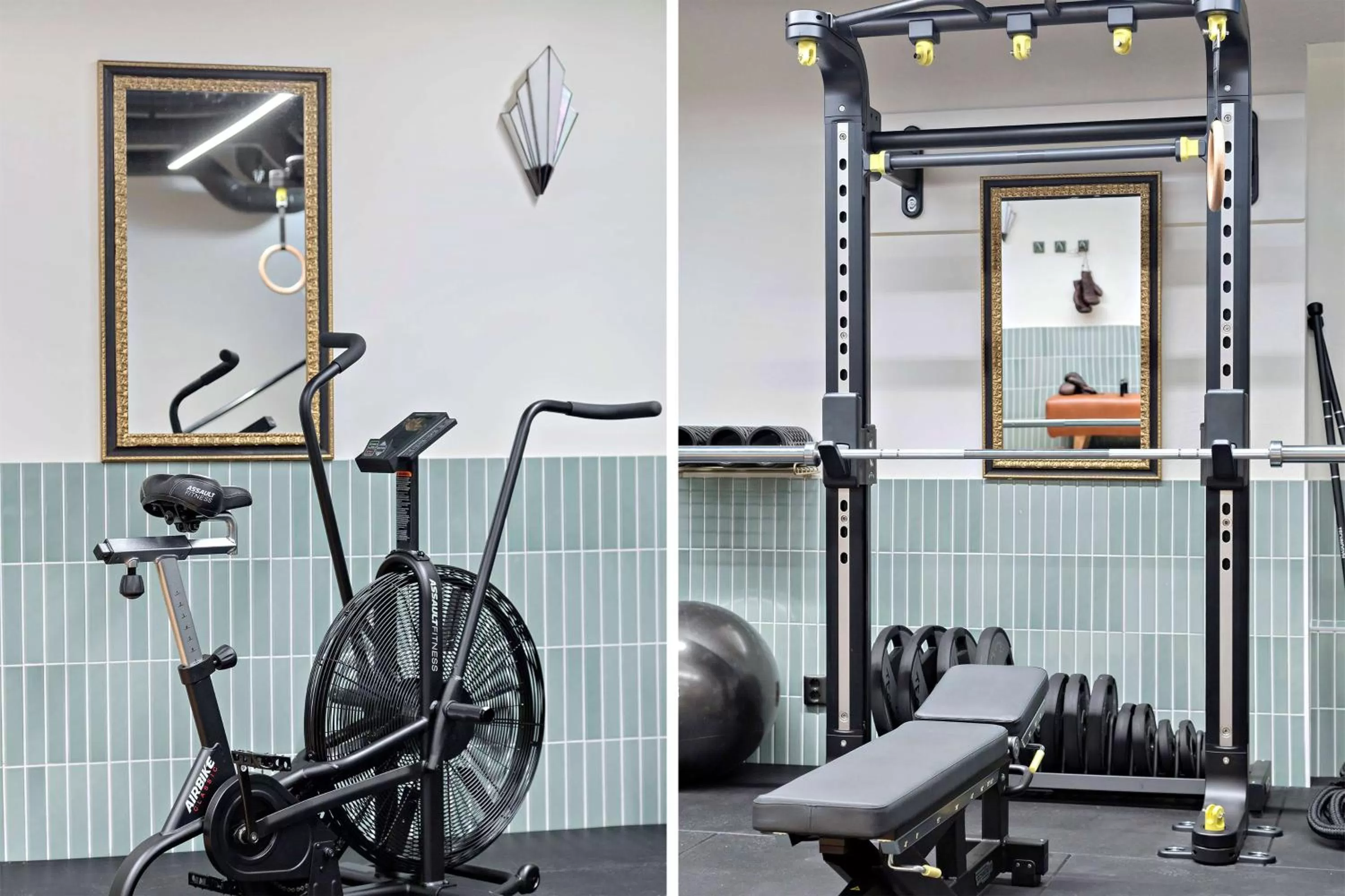 Fitness centre/facilities in Hotel Giò; BW Signature Collection