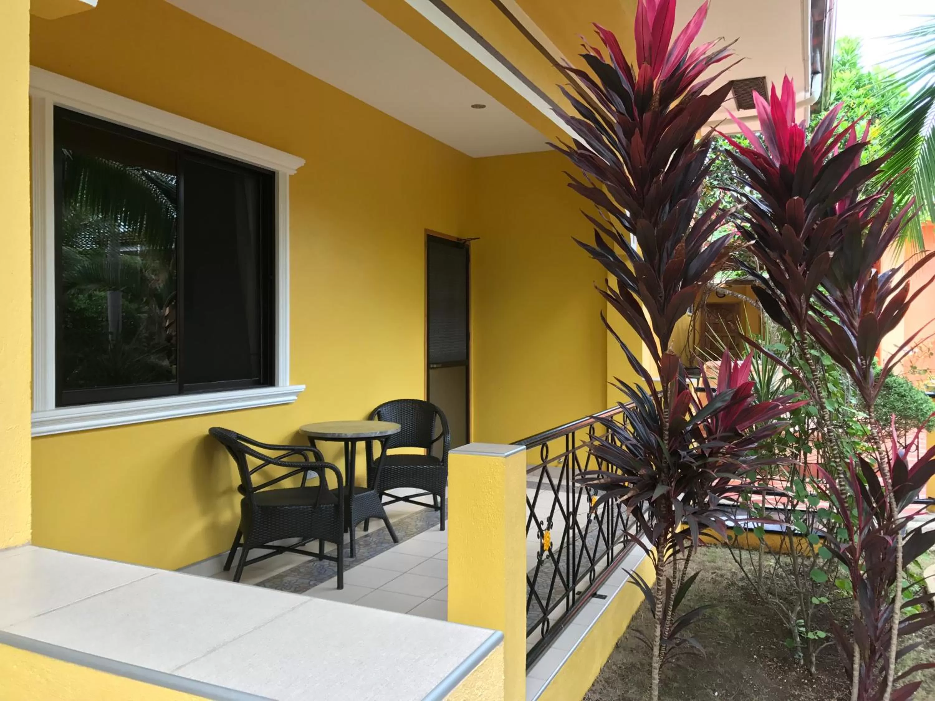 Balcony/Terrace in Alona's Coral Garden Resort (Adult-Only)