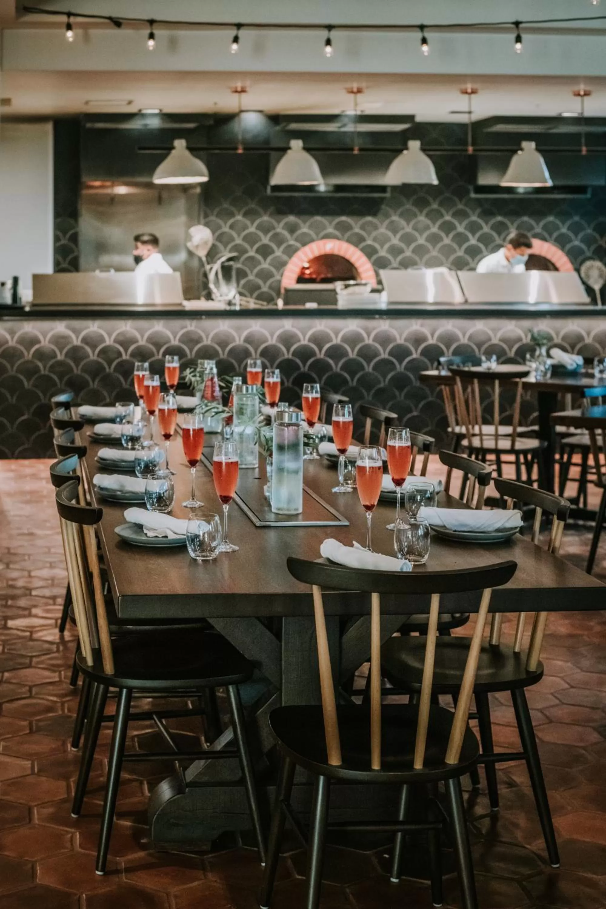 Restaurant/places to eat in Calistoga Motor Lodge and Spa