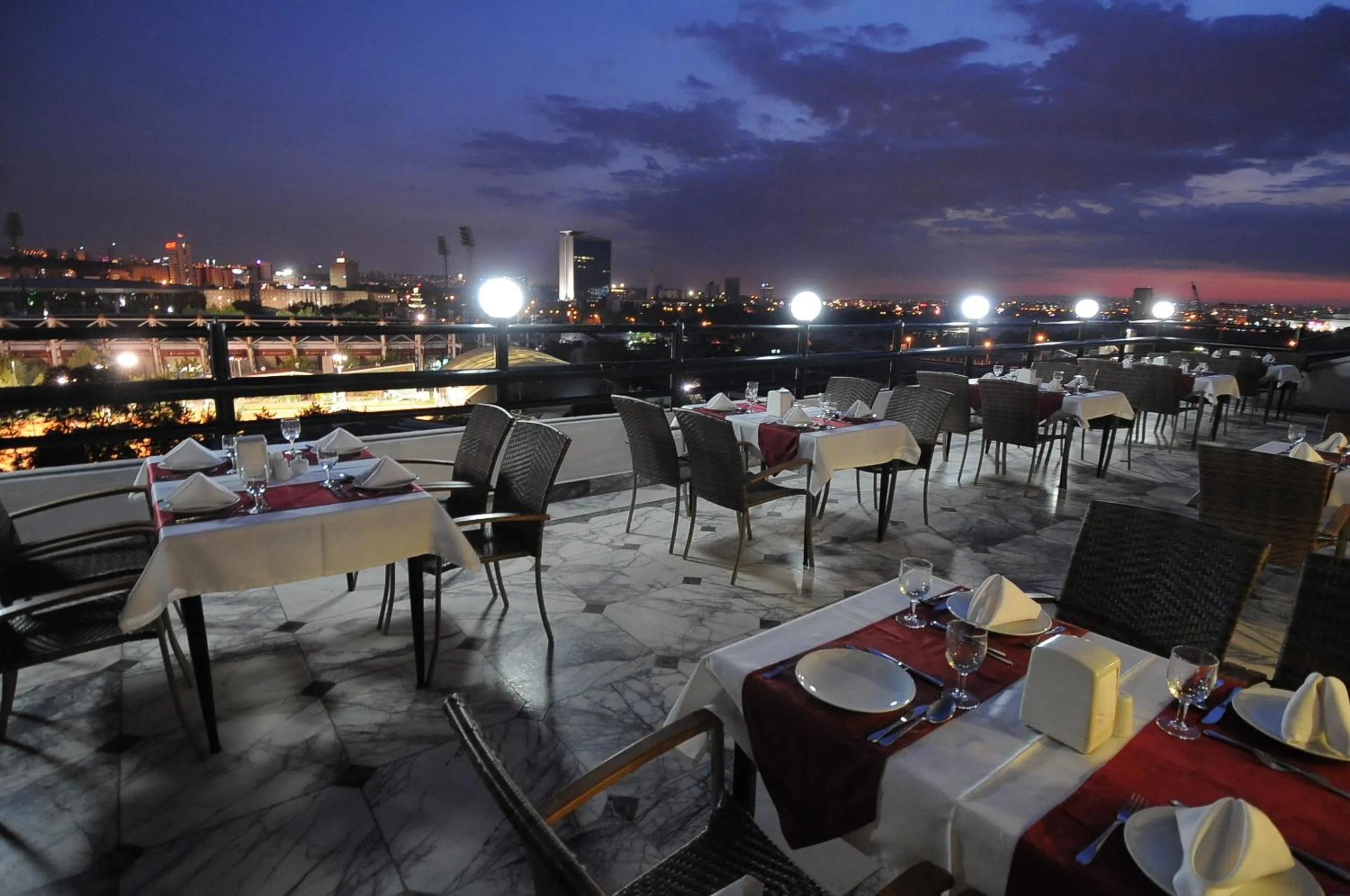 Bird's eye view in Bugday Hotel