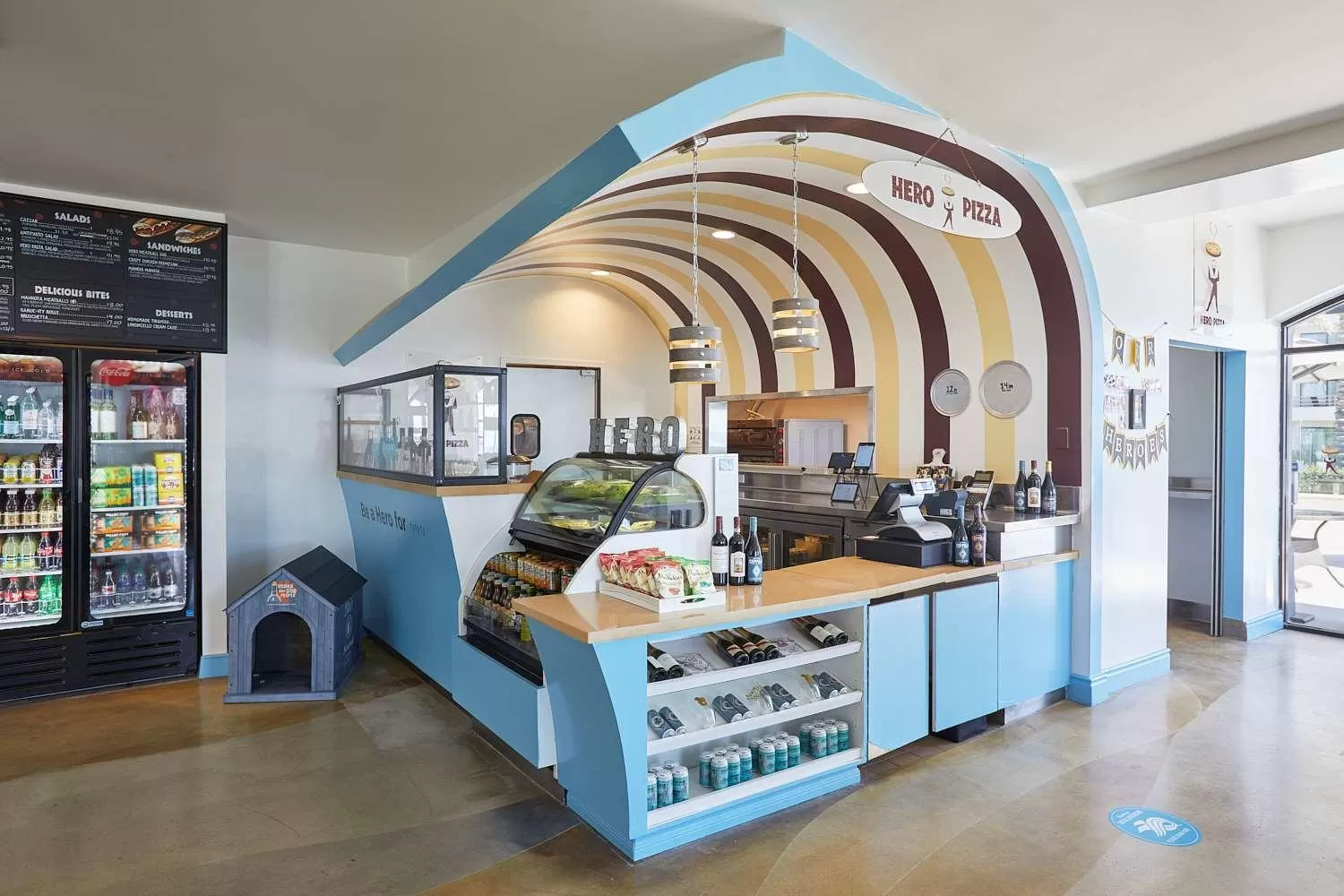 Restaurant/places to eat in The Waterfront Beach Resort, A Hilton Hotel