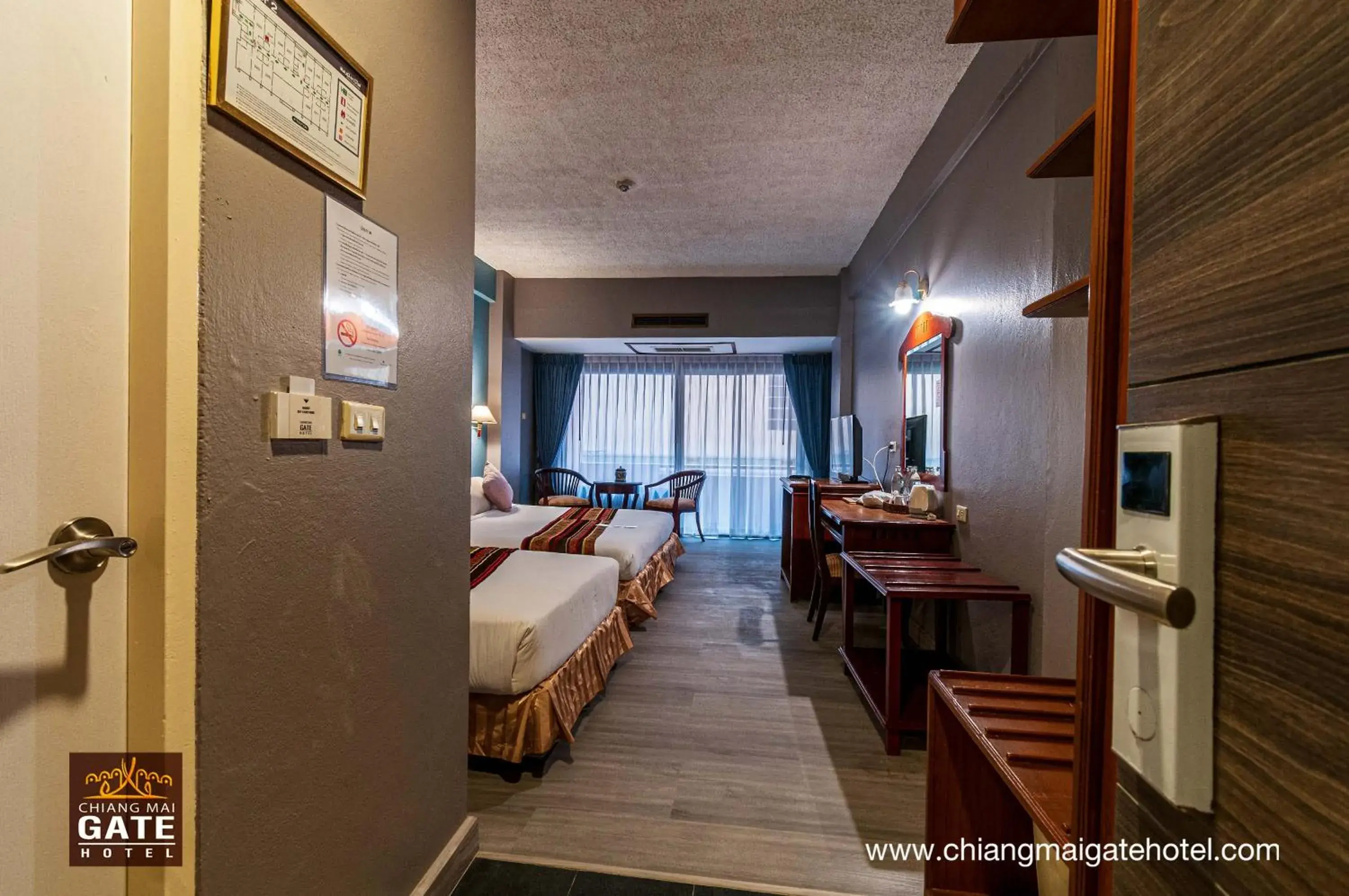 Deluxe Family Connecting Room in Chiangmai Gate Hotel Deluxe Family Connecting Room in Chiangmai Gate Hotel