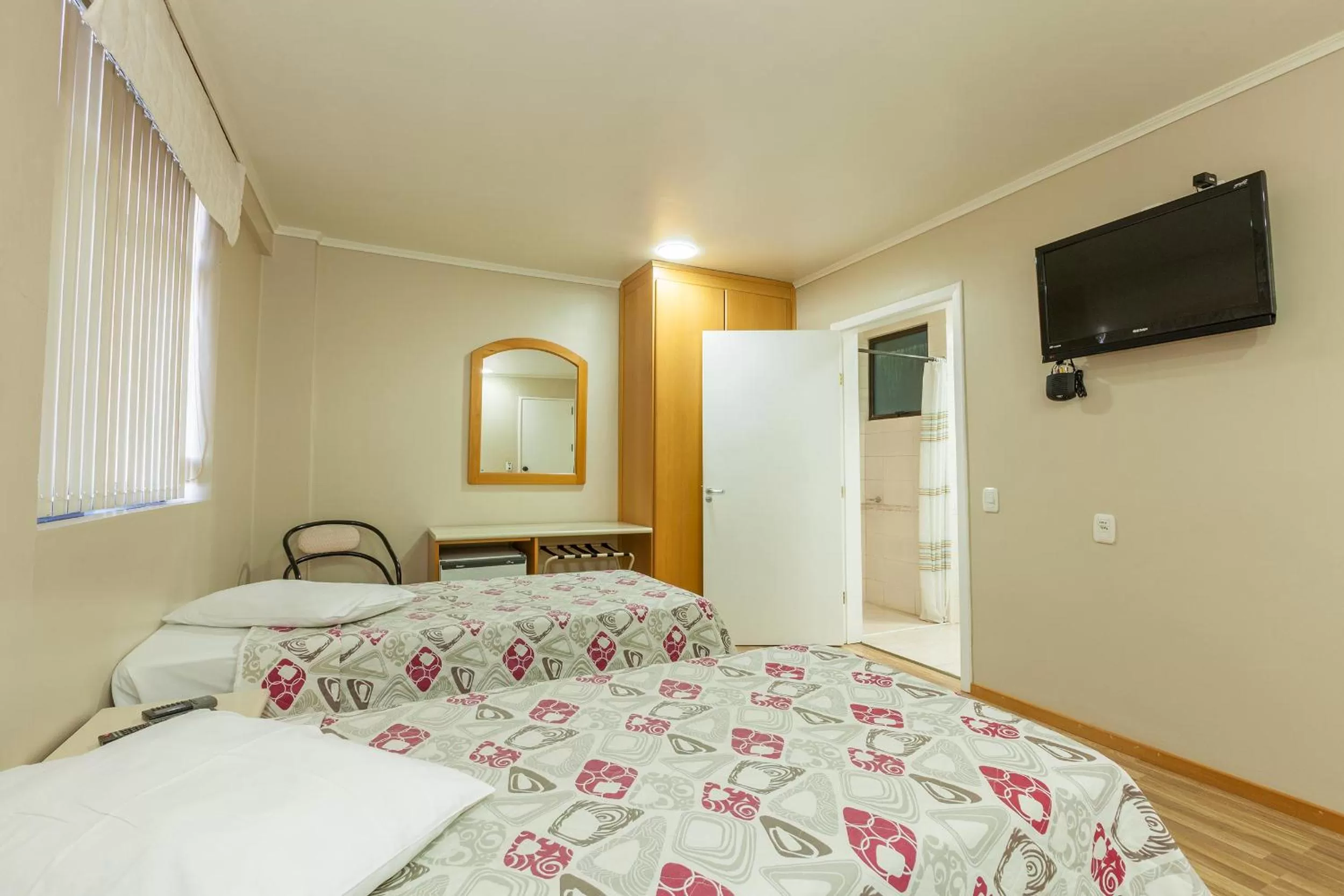 Bed in Tri Hotel Smart Caxias