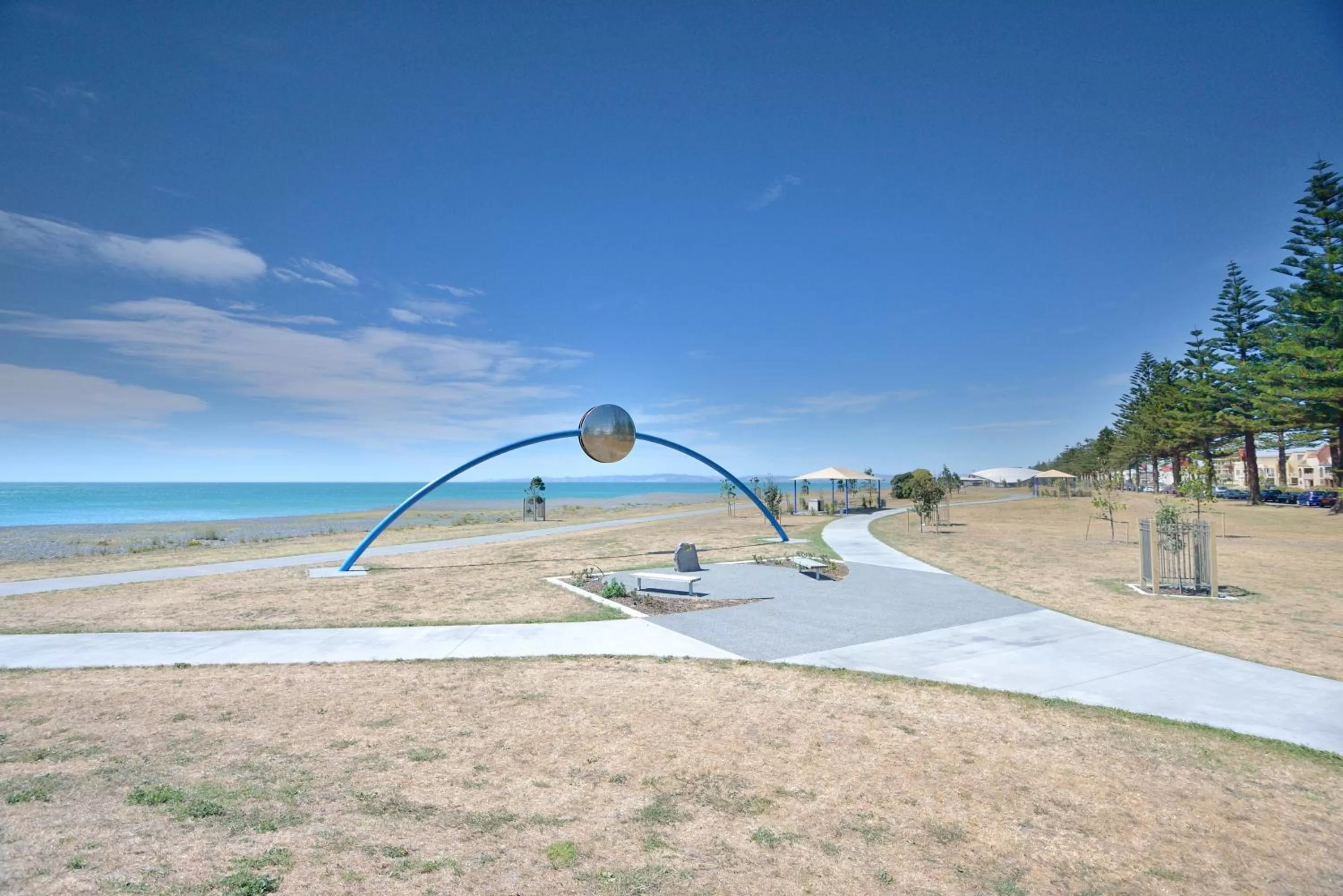 Beach in Shoreline Motel